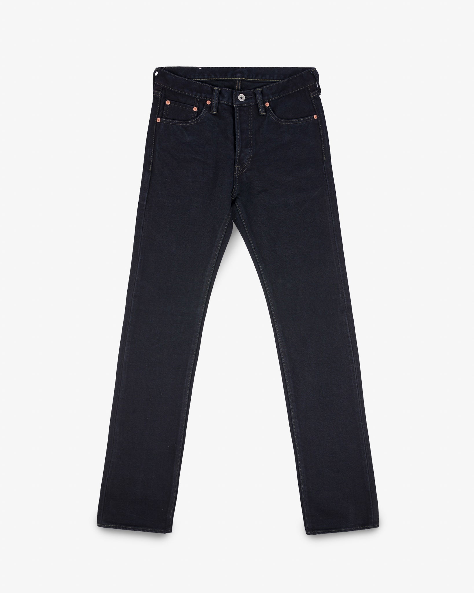 Iron Heart 21oz Selvedge Denim Slim Jeans - Overdyed Indigo