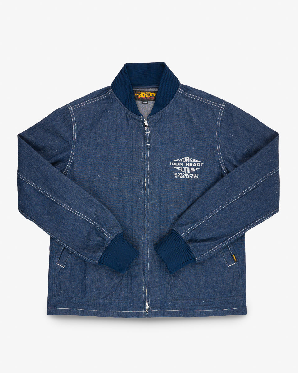 IRON HEART ネイビー ジャケット M 10oz Nep Denim Windbreaker - Indigo – Iron Heart