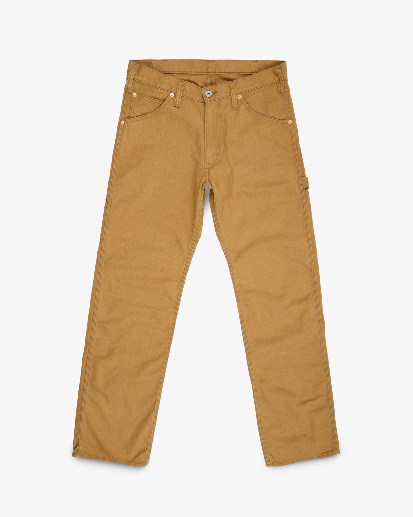 10oz Herringbone Painter's Pants - Brown – Iron Heart