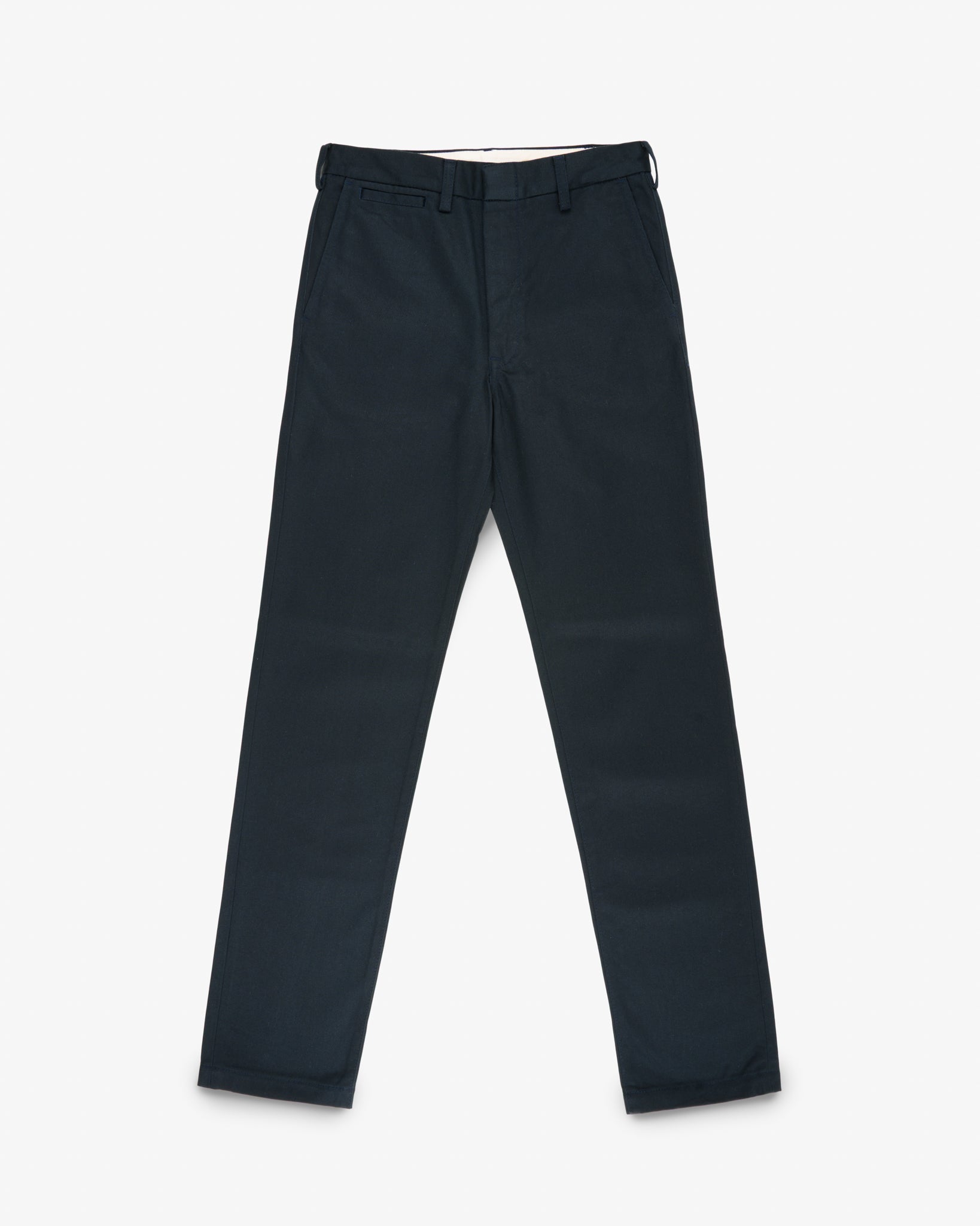 Iron Heart 12oz Heavy Cotton Regular Fit Chinos - Navy