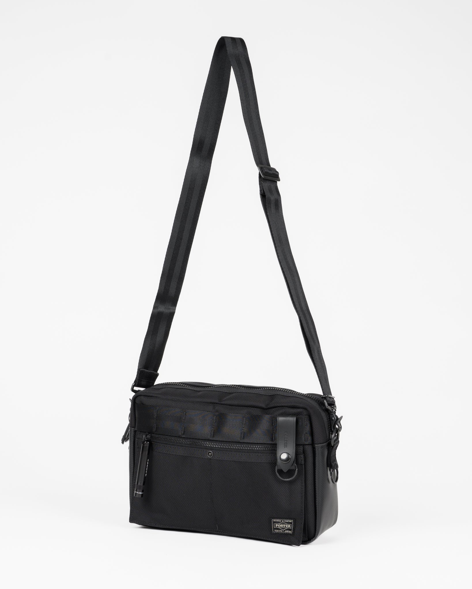 Porter - Yoshida & Co. - Force Shoulder Bag - Black – Iron Heart