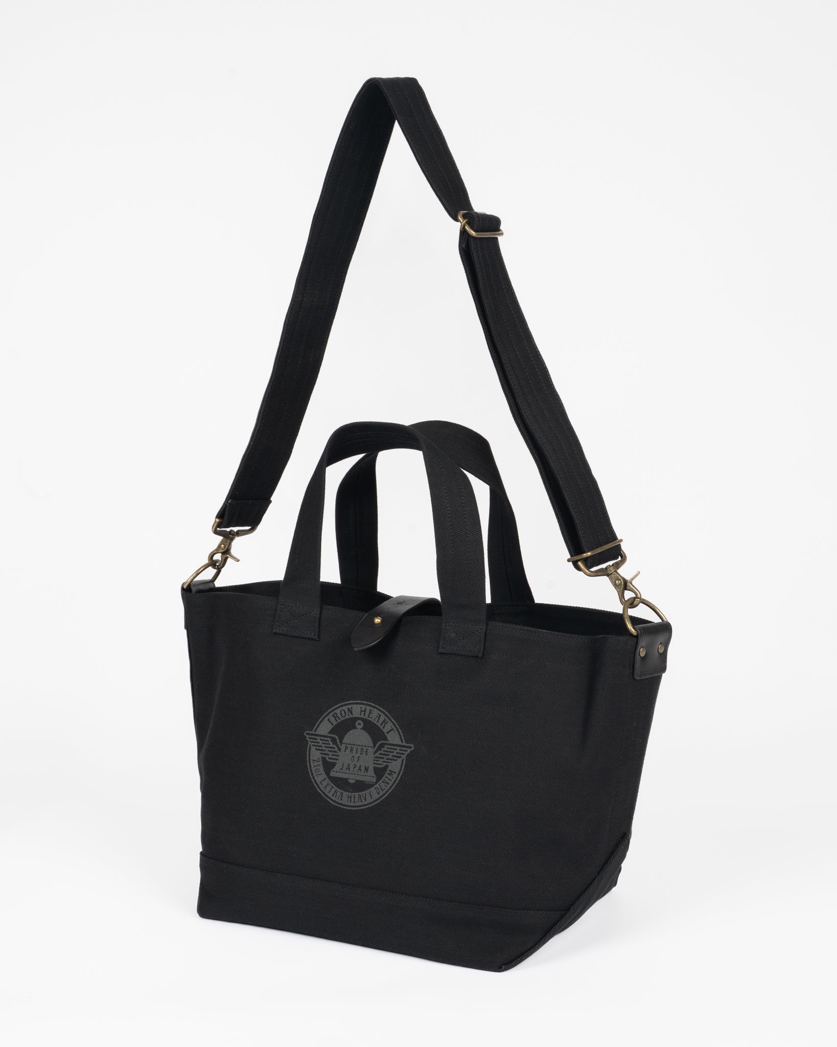 21oz Denim Tote Bag - Superblack – Iron Heart