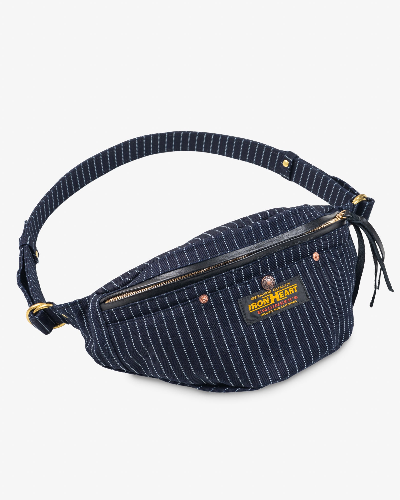 12oz Wabash Waist Bag - Indigo – Iron Heart