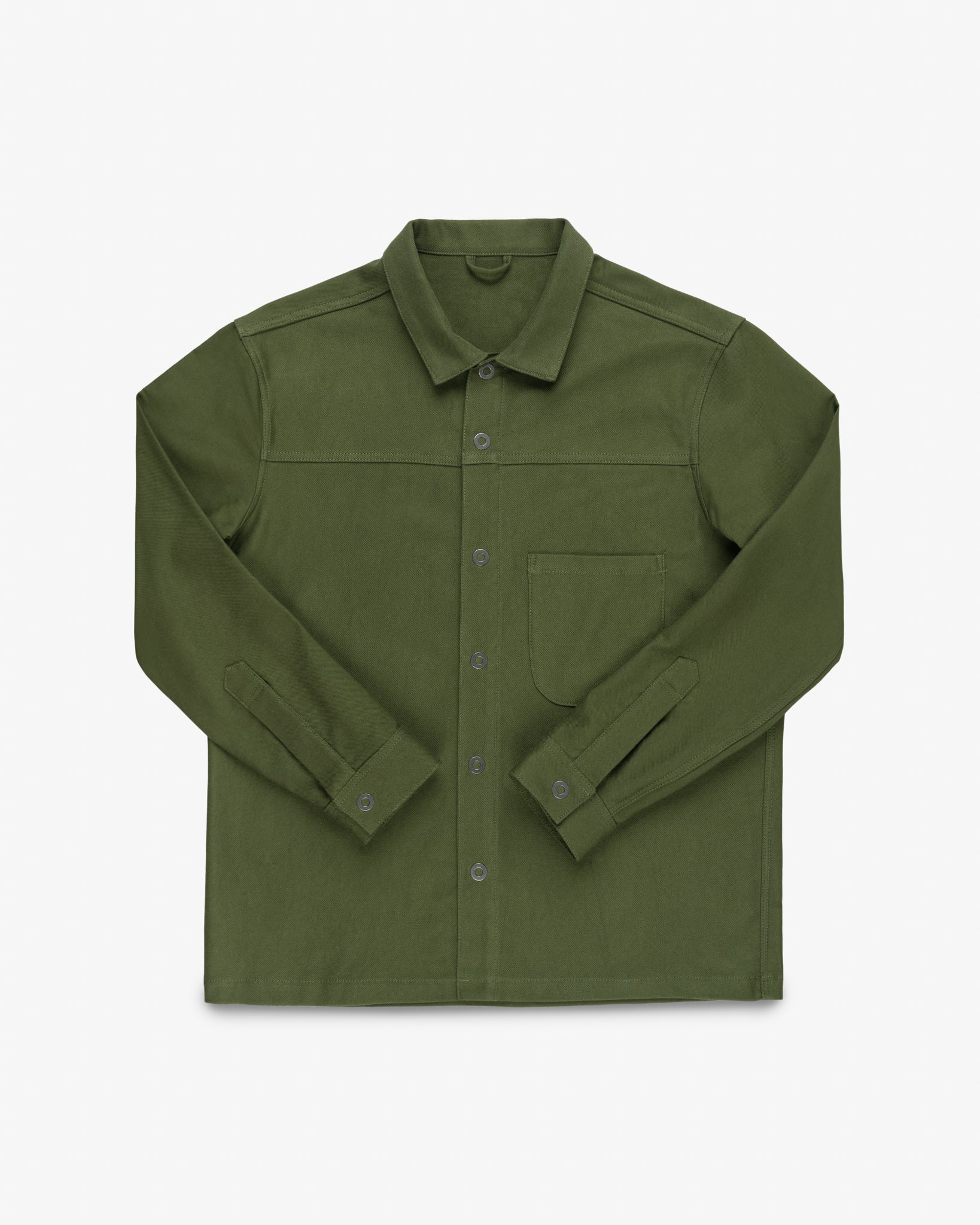 STF 9oz Brushed Dobby Cloth Shirt - Army Green – Iron Heart