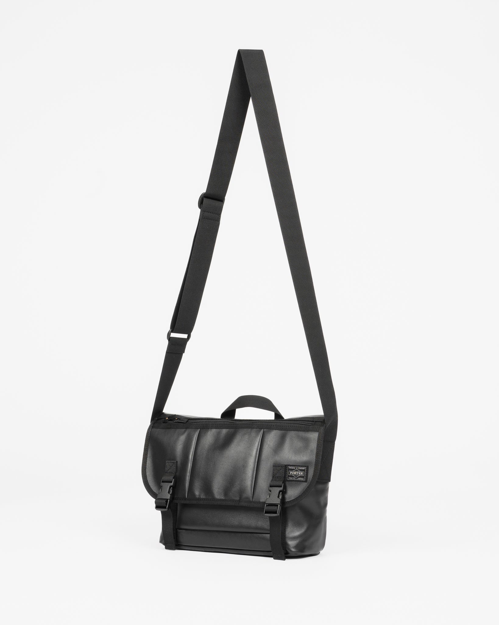 Porter - Yoshida & Co. - Aloof Messenger Bag - Black – Iron Heart