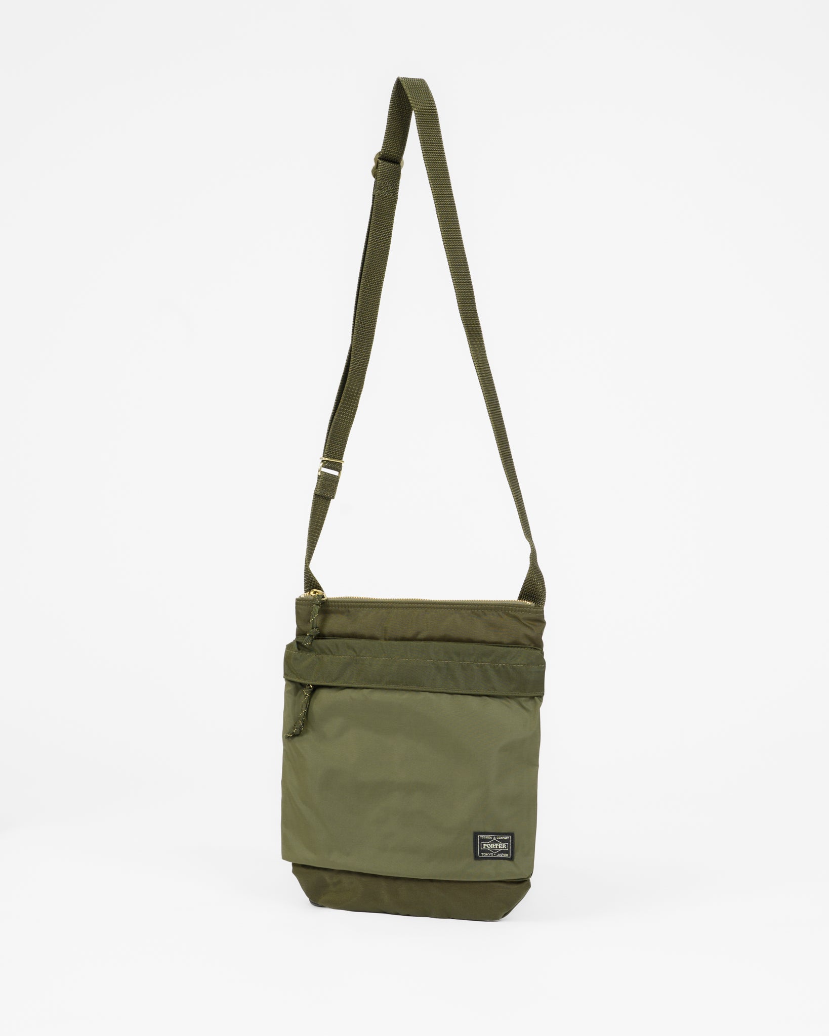 Porter - Yoshida & Co. - Force Shoulder Bag 2 - Olive – Iron Heart