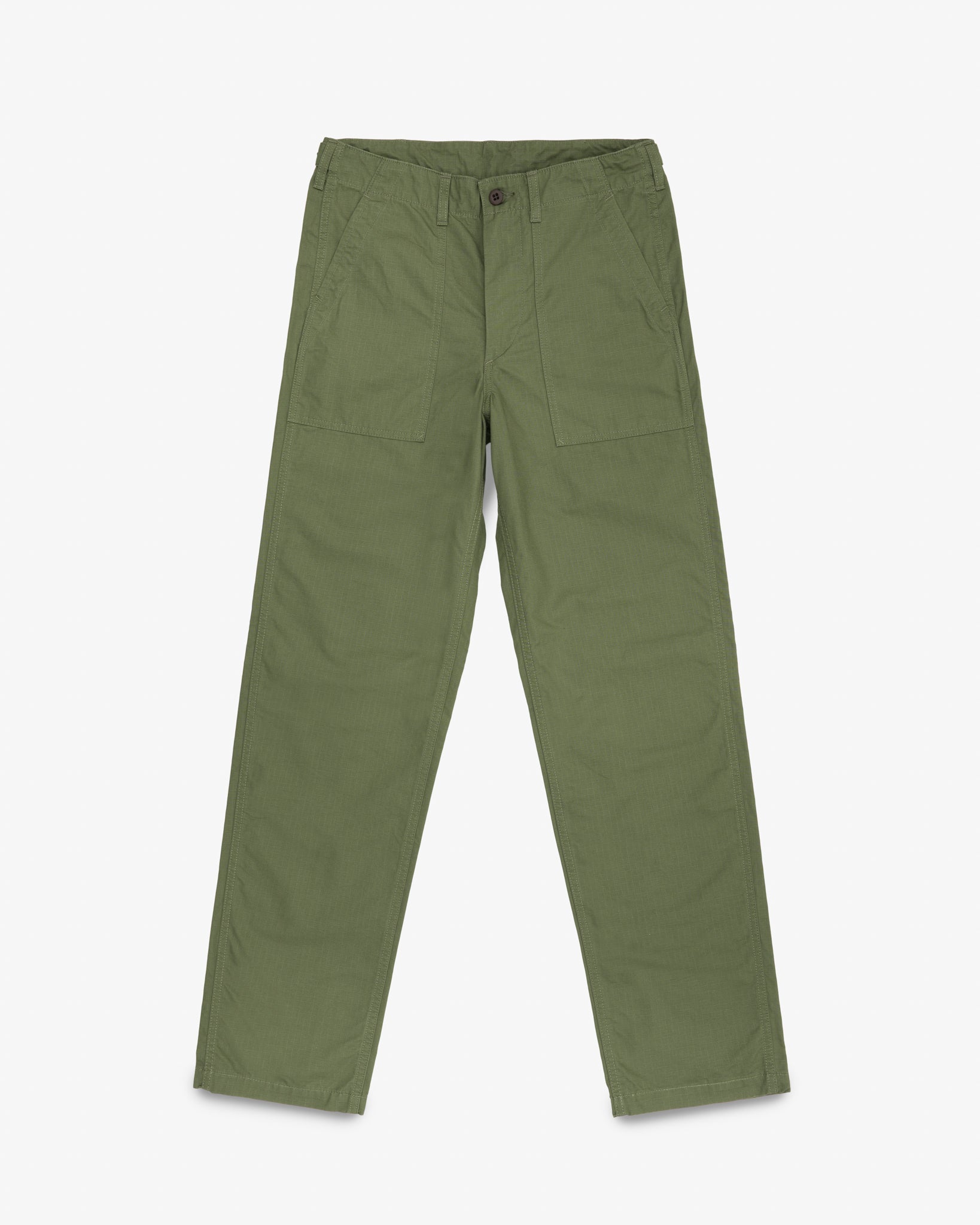 8oz Ripstop Baker Pants - Army Green – Iron Heart