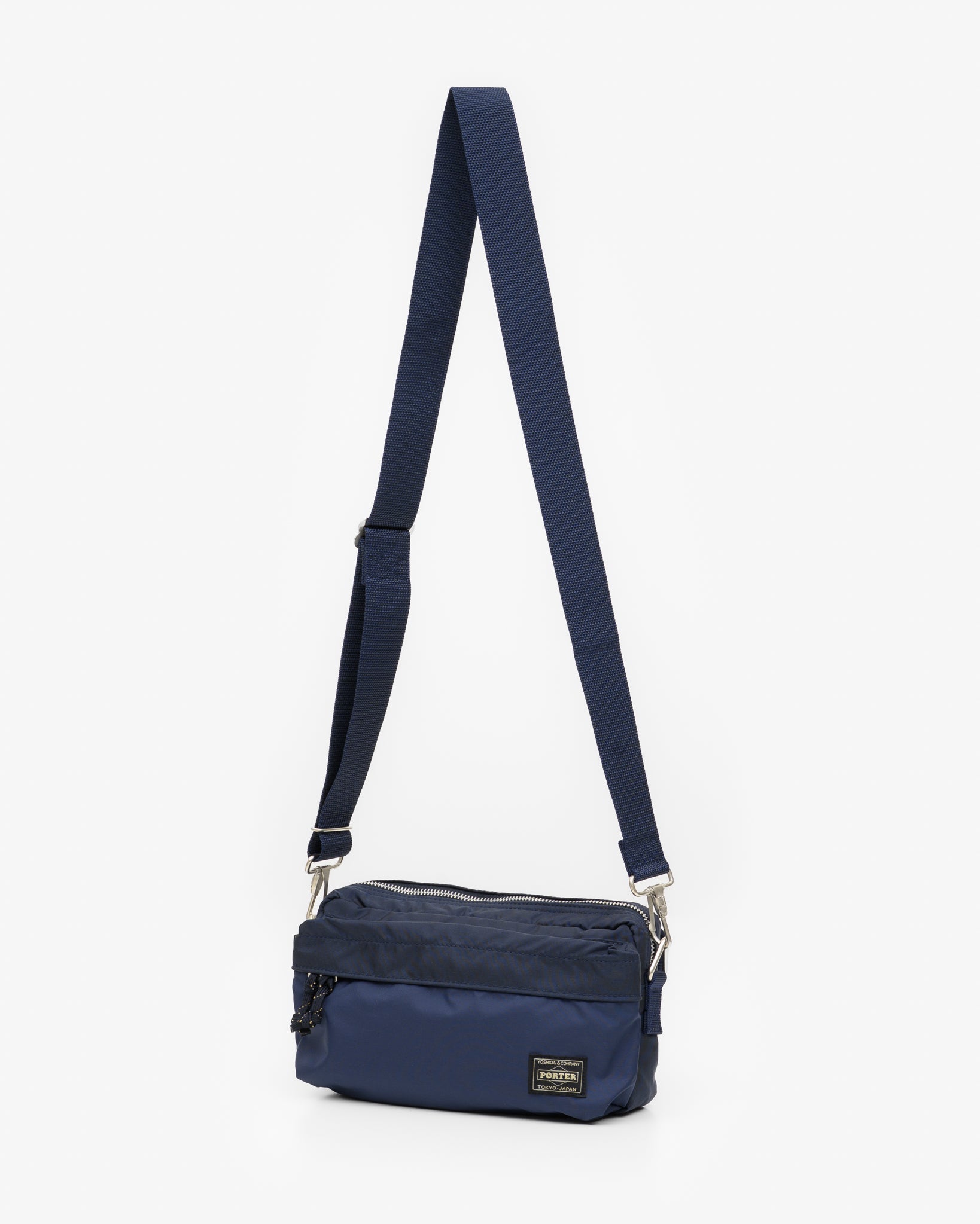 Porter - Yoshida & Co. - Force 2Way Waist Bag - Navy – Iron Heart