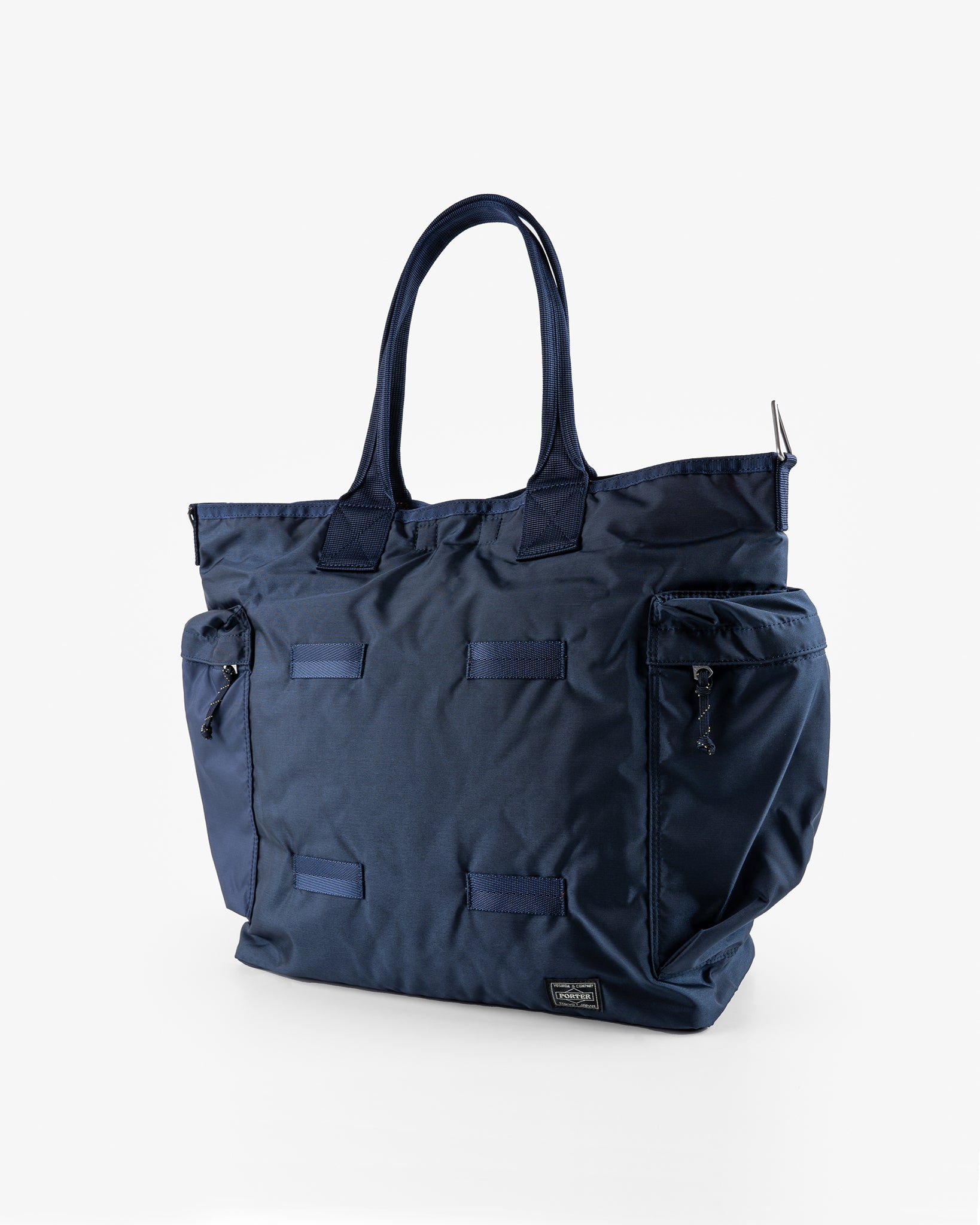 Porter Yoshida Force 2Way Tote Bag Navy Blue1