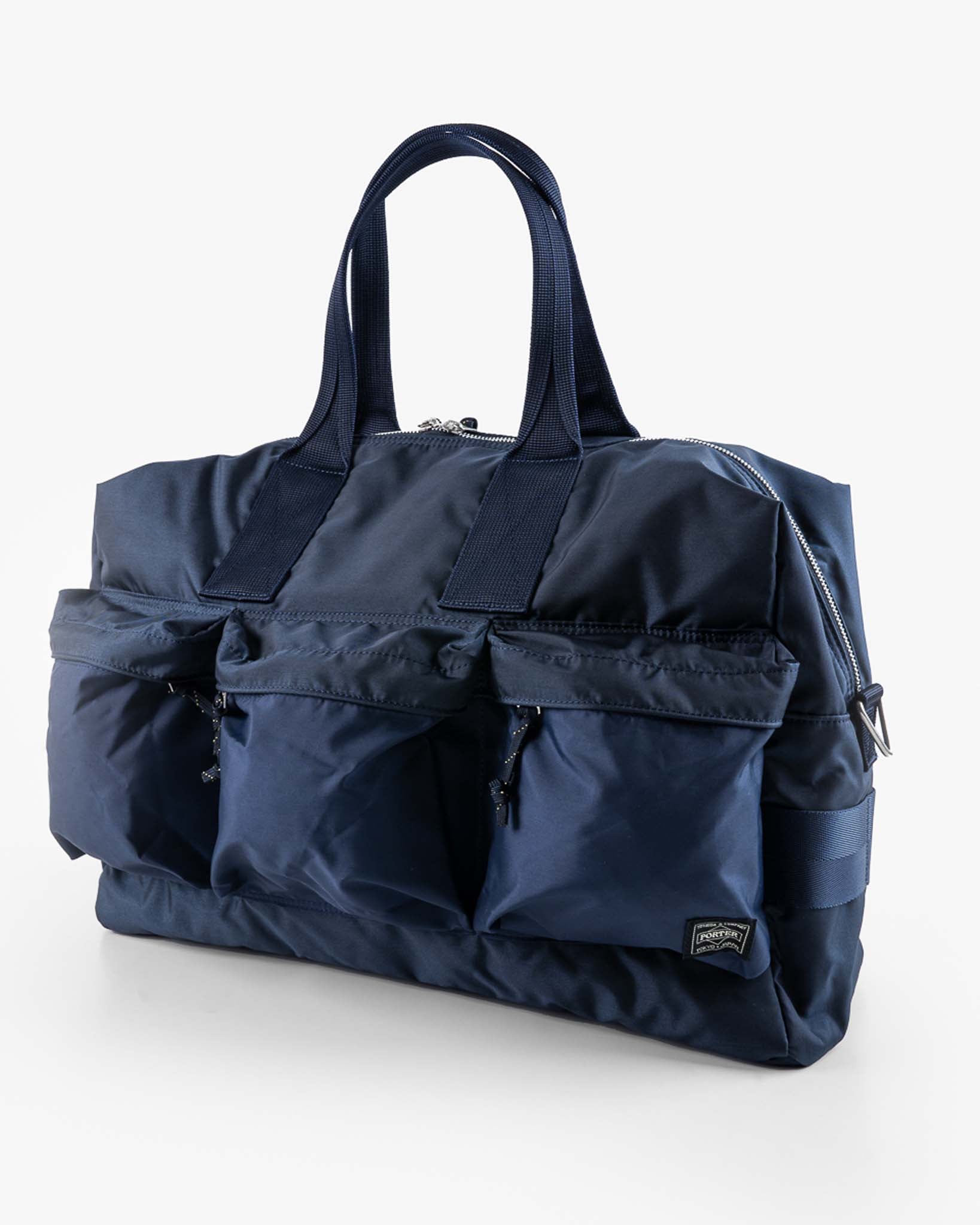 バッグ navy co Porter - Yoshida & Co. - Force 2Way Duffle Bag - Navy Blue – Iron