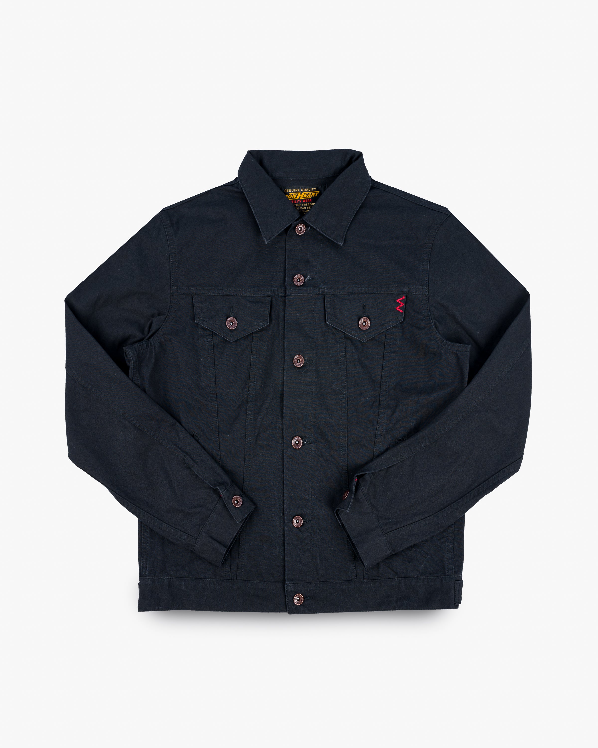 9oz Canvas Type III Jacket - Black – Iron Heart