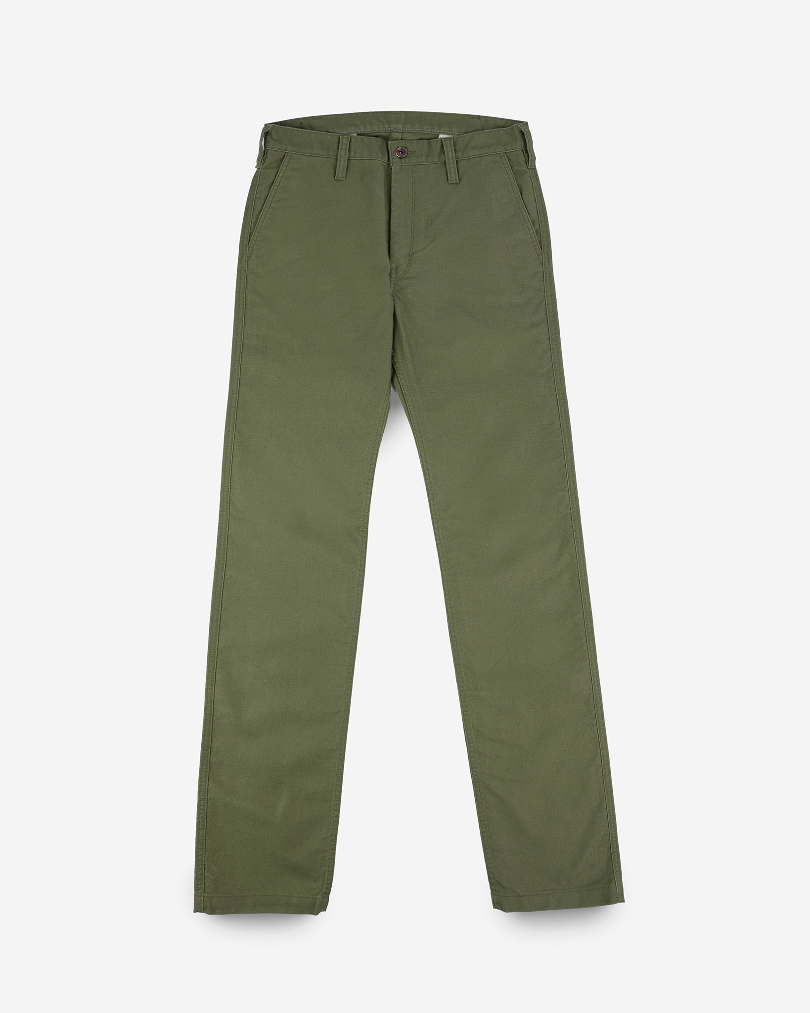 11oz Cotton Whipcord Work Pants - Olive – Iron Heart