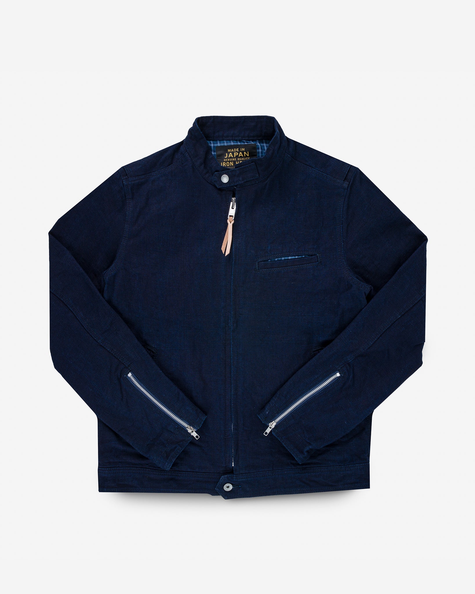 13oz Ox Riders Jacket - Indigo – Iron Heart