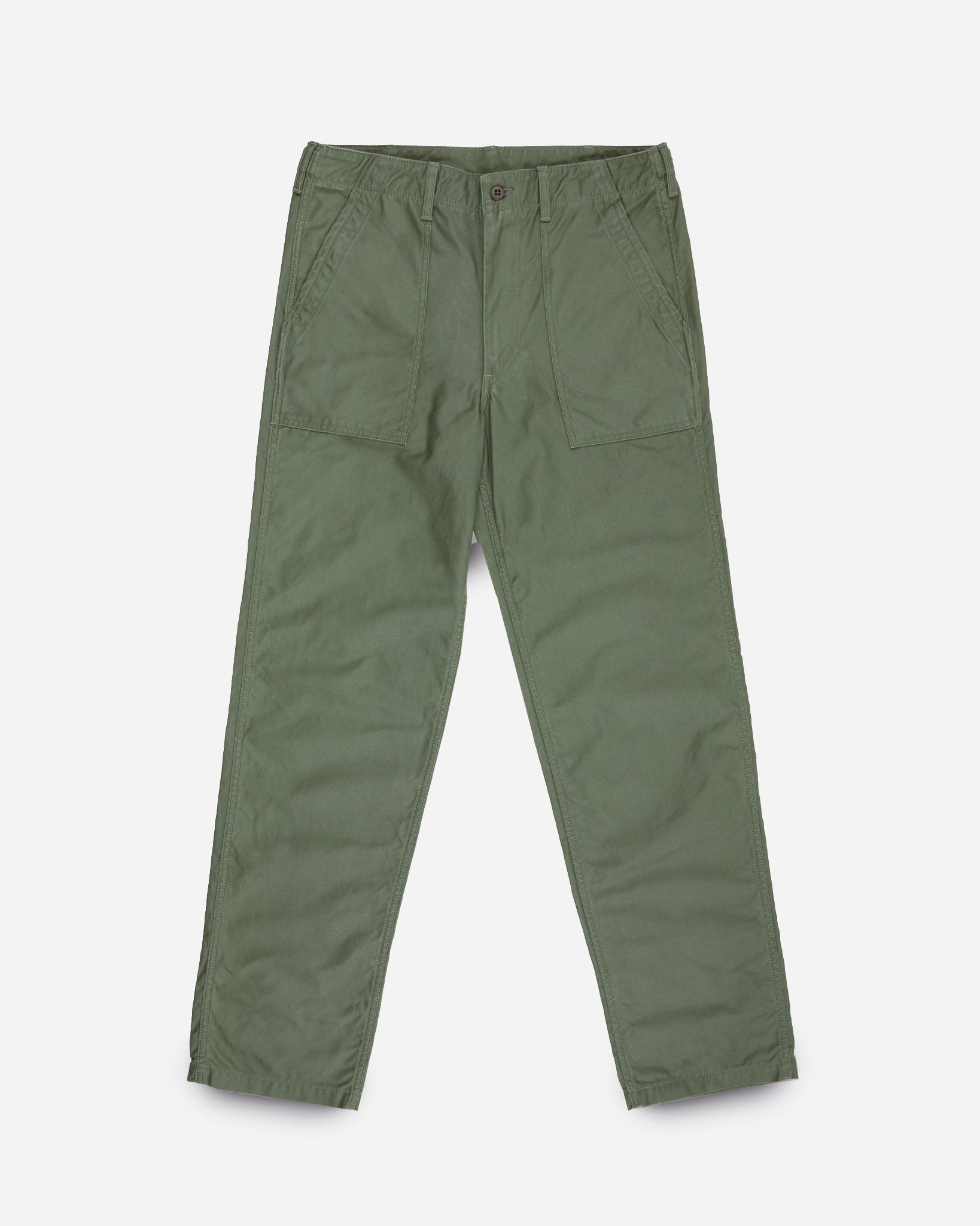 8oz Ripstop Baker Pants - Army Green – Iron Heart