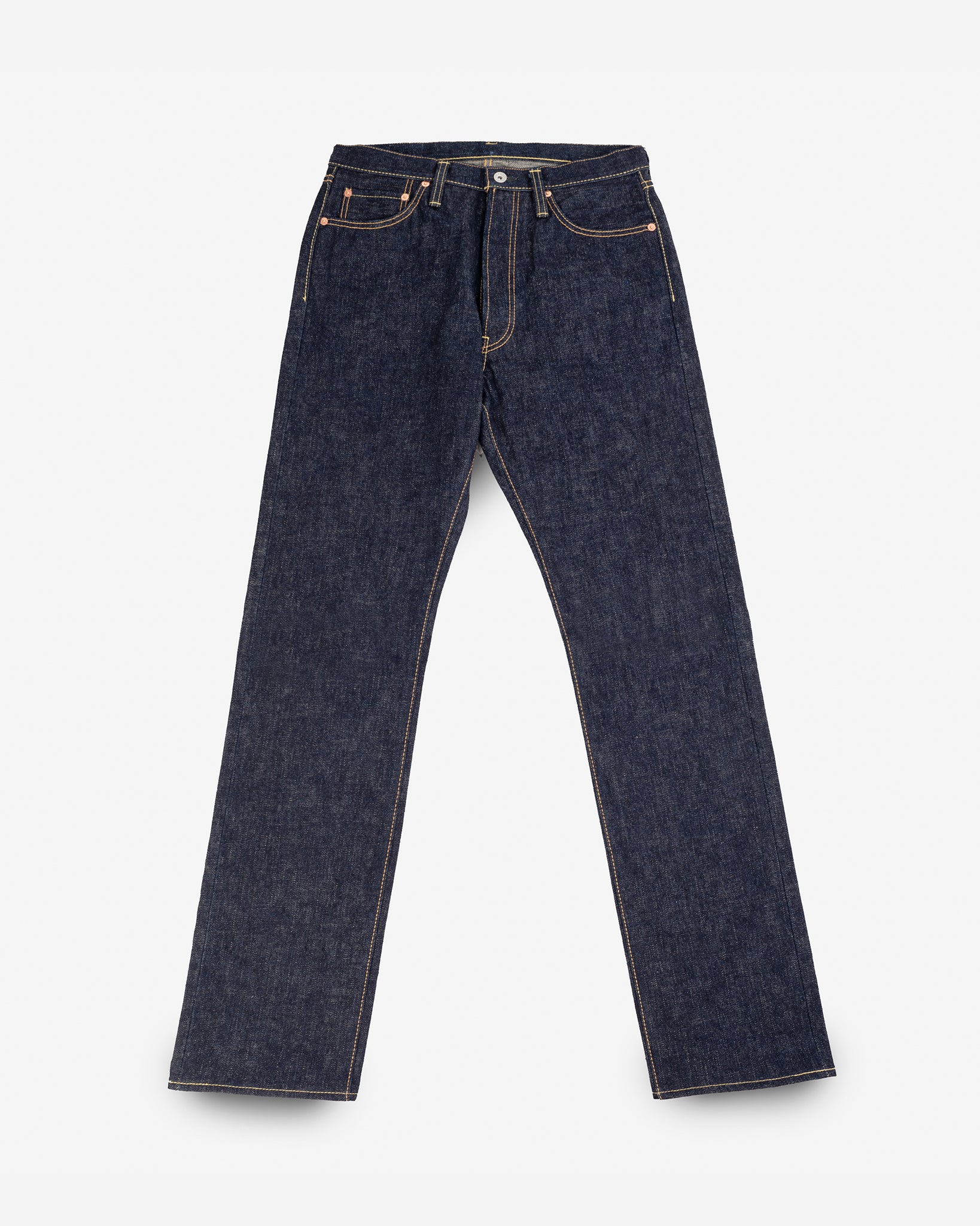 Iron Heart 18oz Vintage Selvedge Denim Medium/High Rise Tapered
