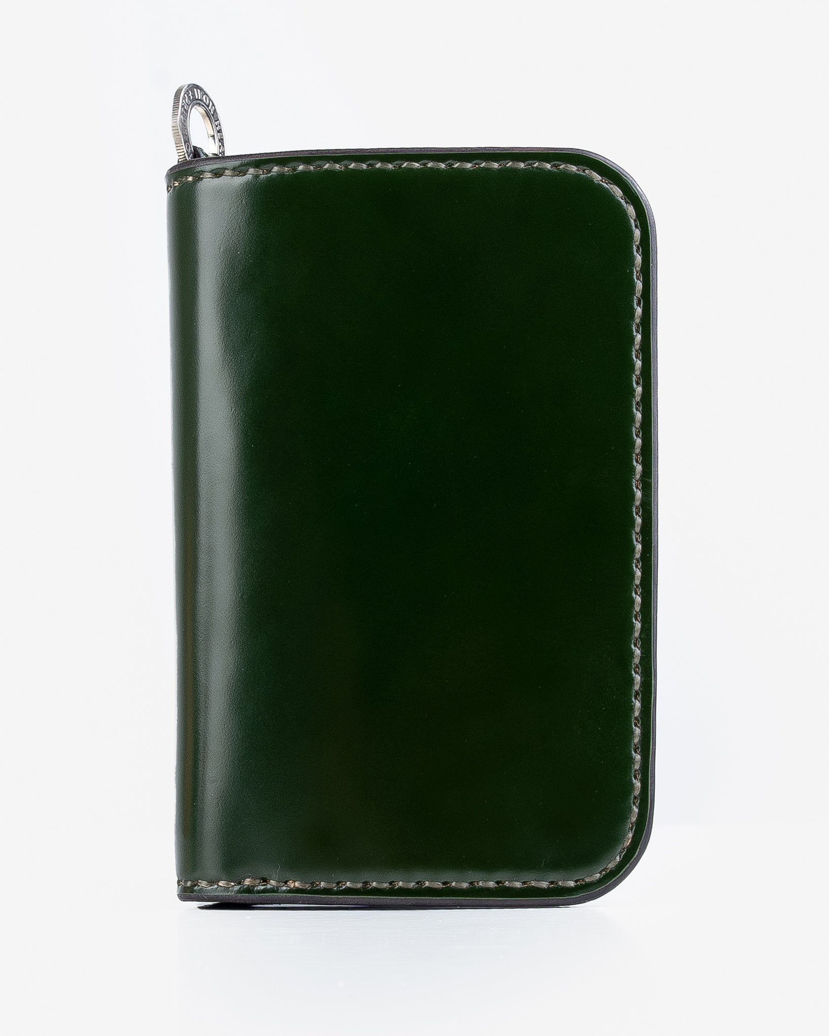 Medium Shell Cordovan Wallet - Green – Iron Heart