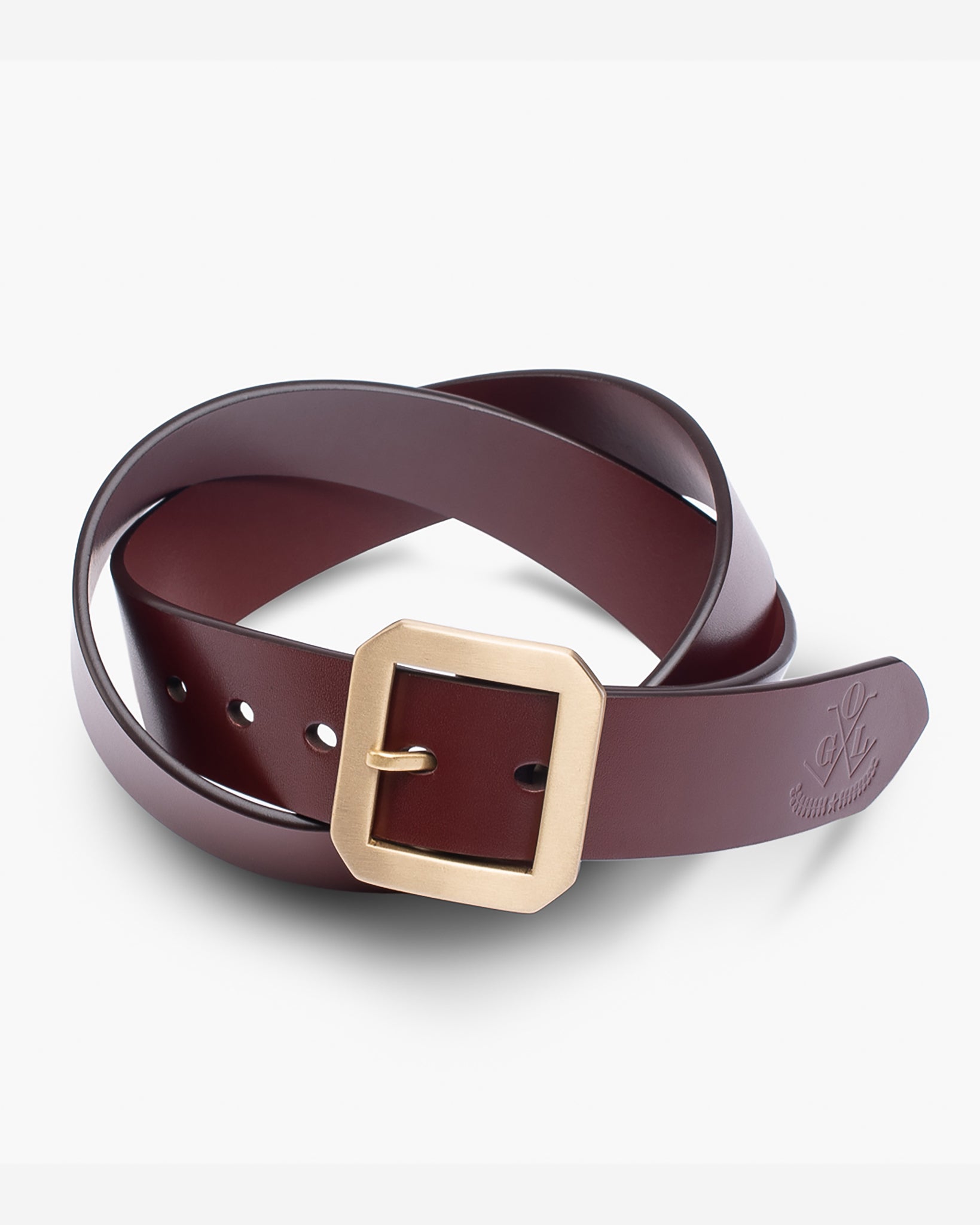 Obbi Good Label Full-Dyed Leather Single Prong Belt – Iron Heart