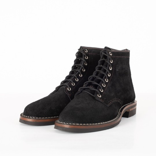 The Bootery/Wesco® - Black Rough-Out "Foot Patrol"