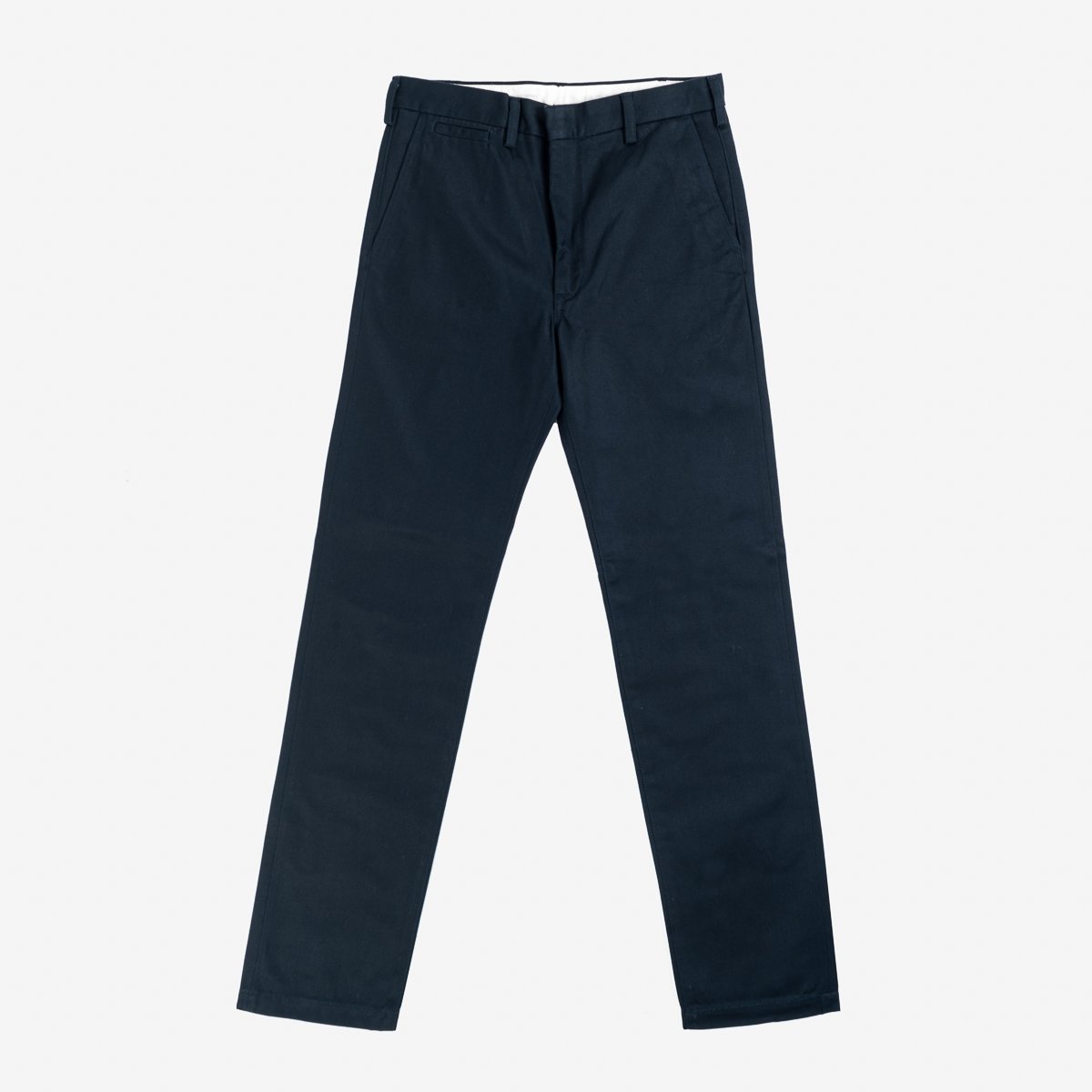 Iron Heart 12oz Heavy Cotton Relaxed Fit Chinos - Navy