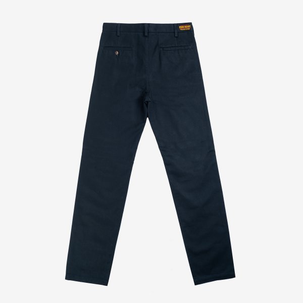 Iron Heart 12oz Heavy Cotton Relaxed Fit Chinos - Navy