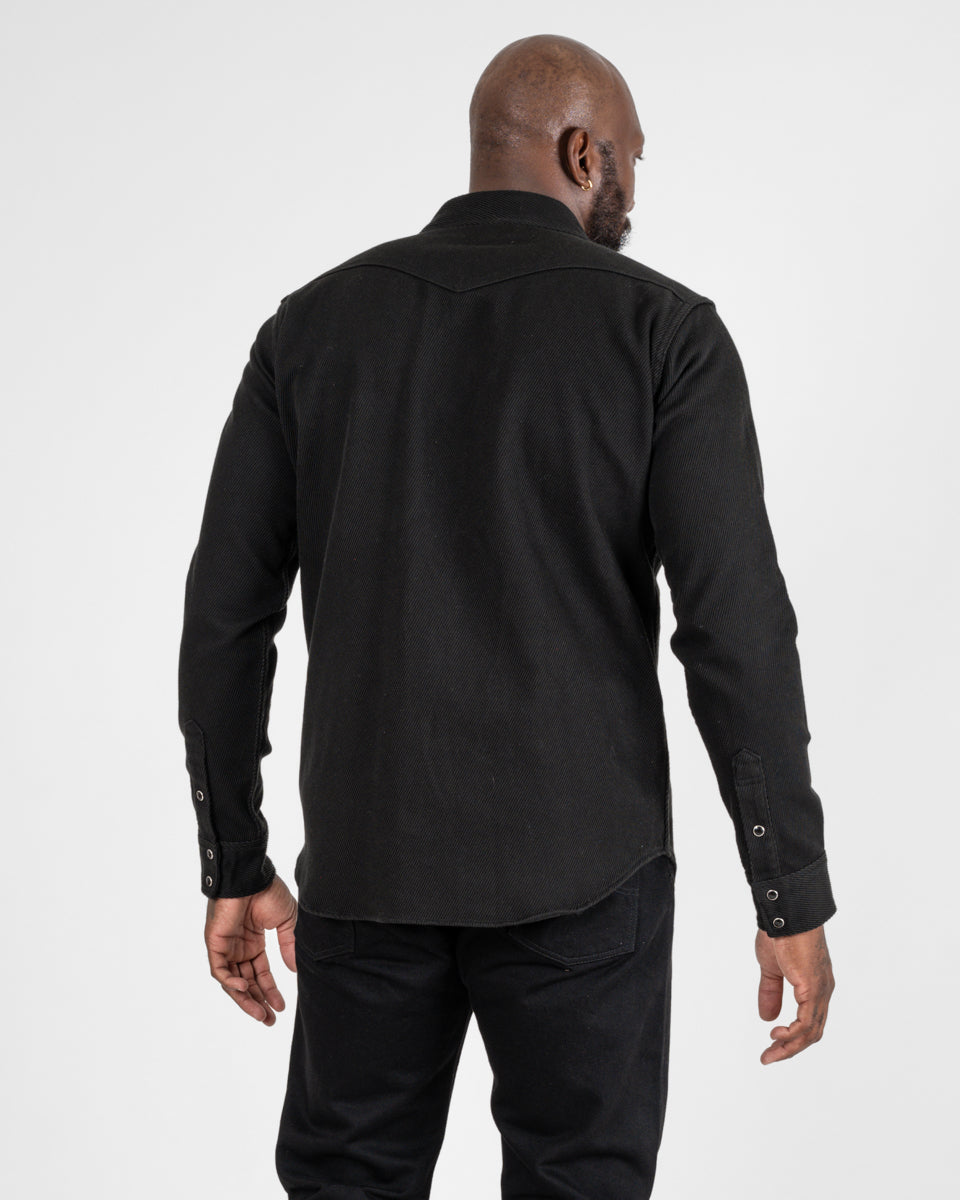 Iron Heart Superblack Heavy Kersey Western Shirt