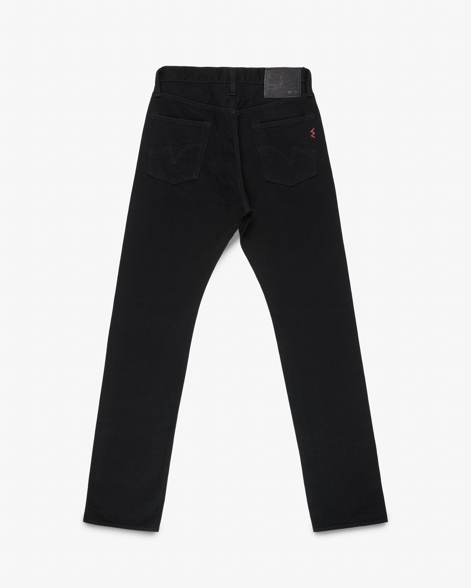 21oz Selvedge Denim "1955" Vintage Tapered Jeans - Superblack Non-Fade