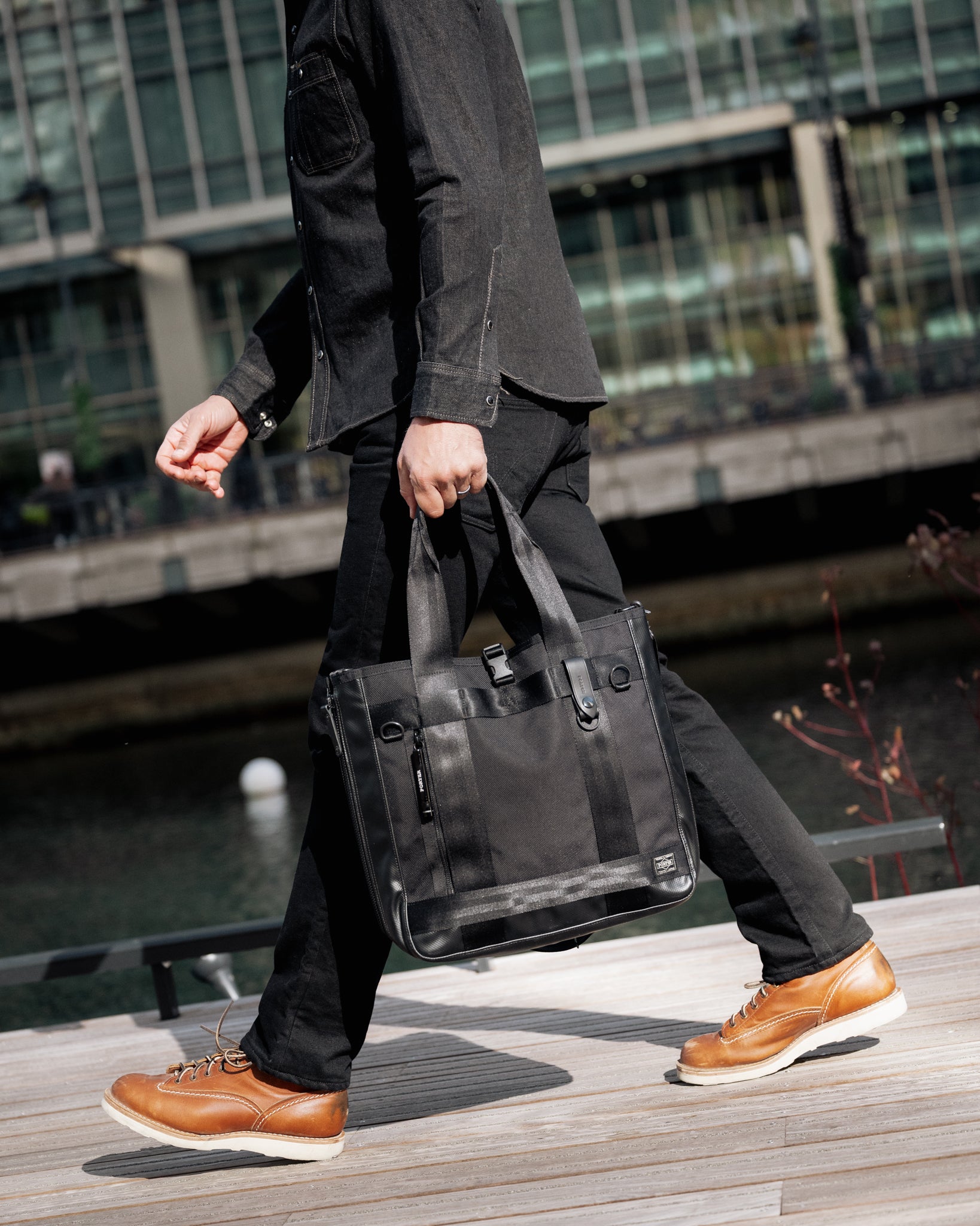 Porter - Yoshida & Co. - Heat Tote Bag - Black – Iron Heart