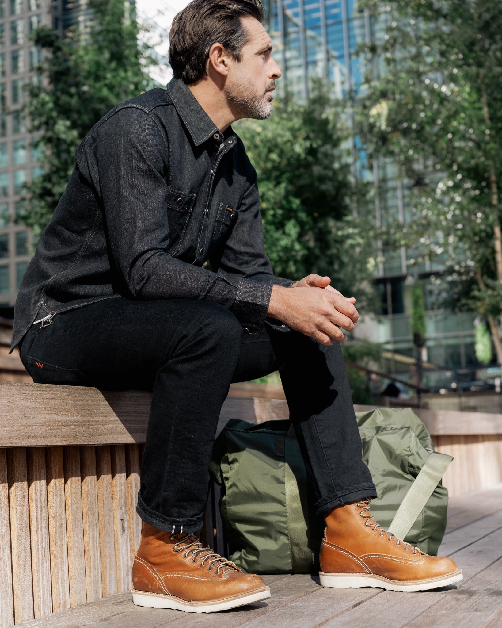 Iron Heart Int'l x Wesco® - 8" Domain Jobmaster® Boot - British Tan. The "Journeyman"