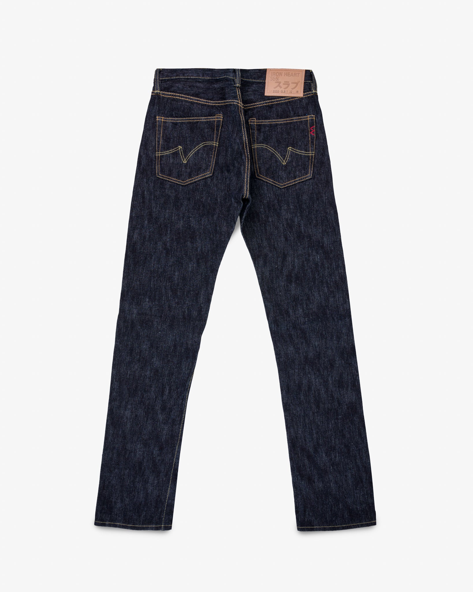 Iron Heart 16oz Slubby Selvedge Denim Slim Cut Jeans - Indigo