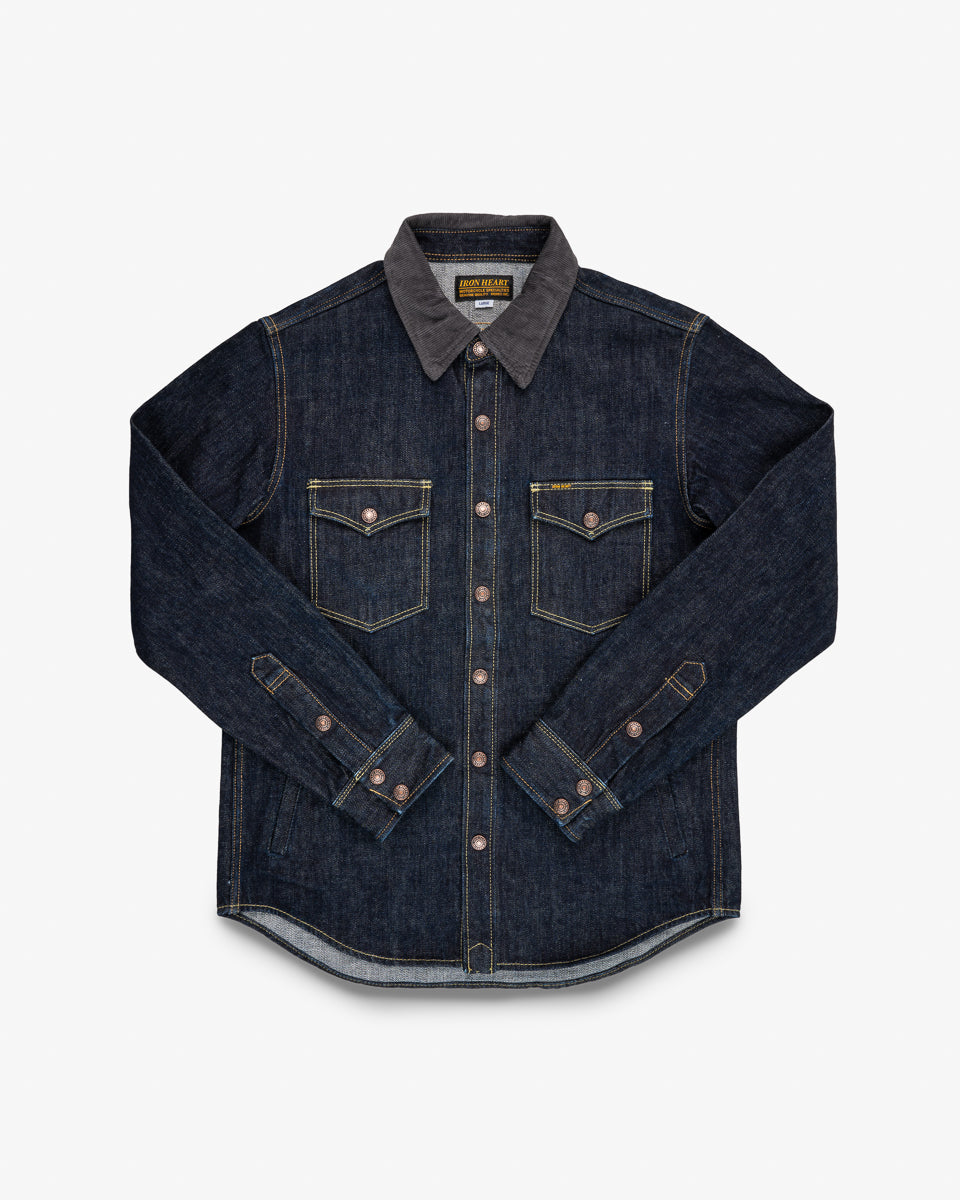16oz Selvedge Denim CPO Shirt - Indigo