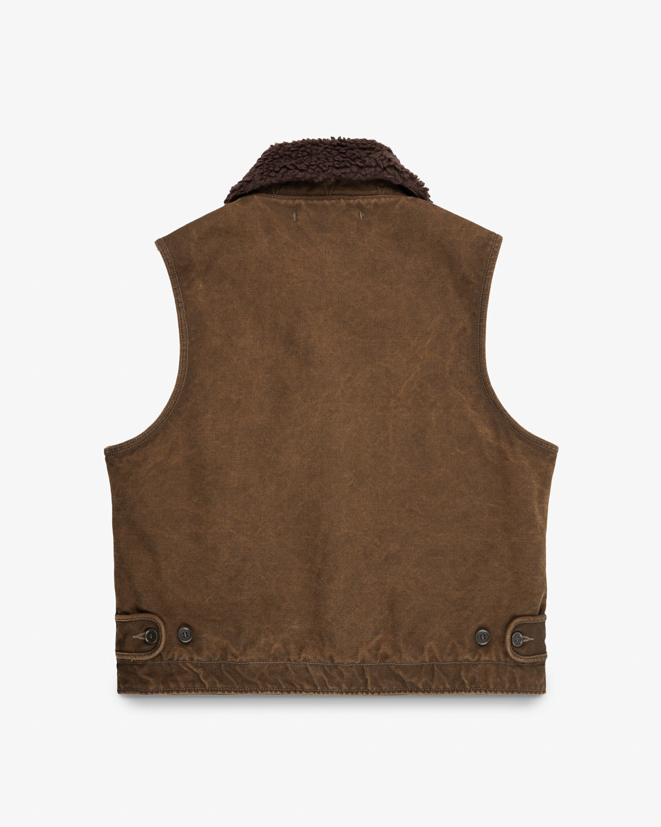 12oz Duck N1 Deck Vest - Brown – Iron Heart