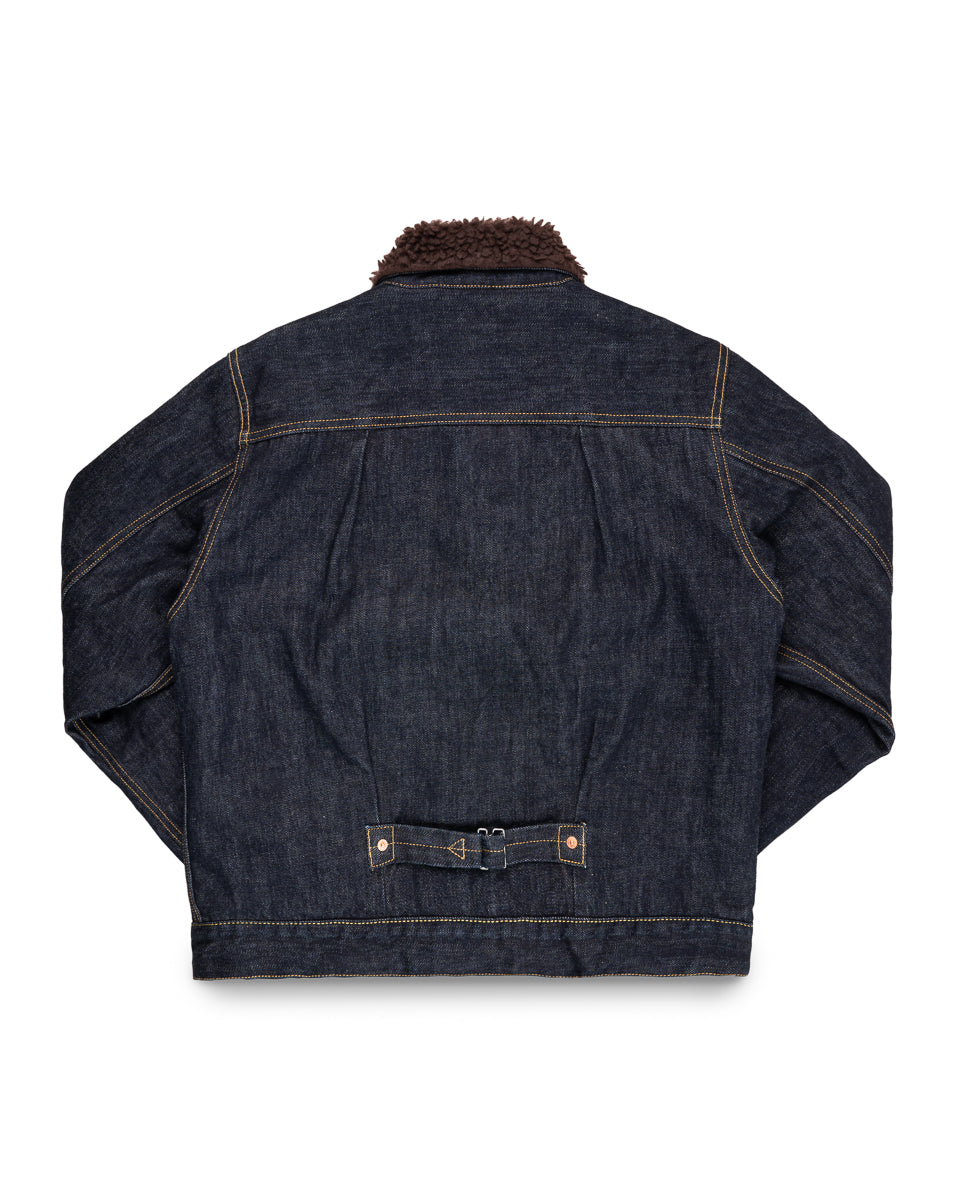 16oz Selvedge Denim Fleece Lined Type II - Indigo – Iron Heart