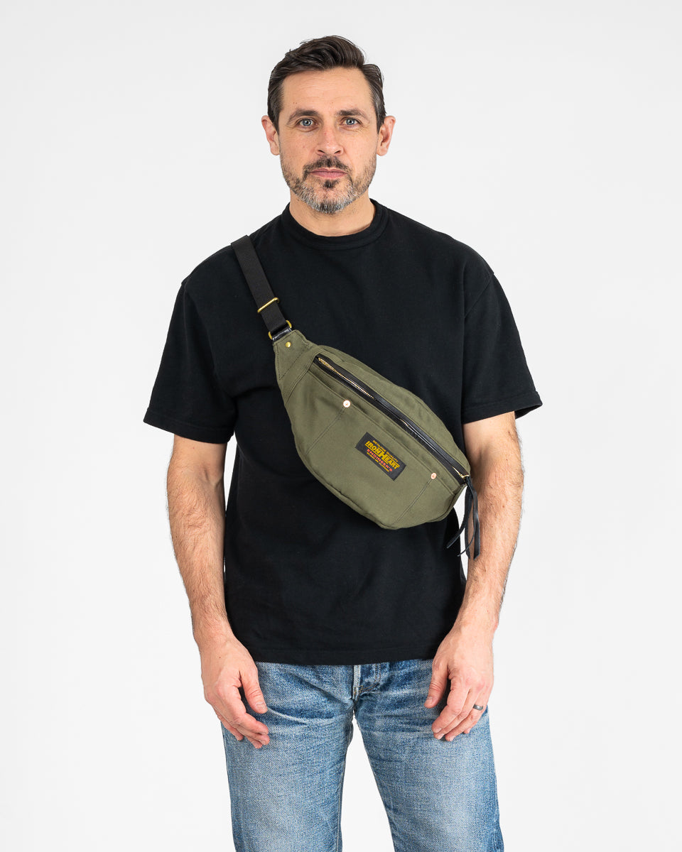 12oz Whipcord Waist Bag - Olive Drab Green