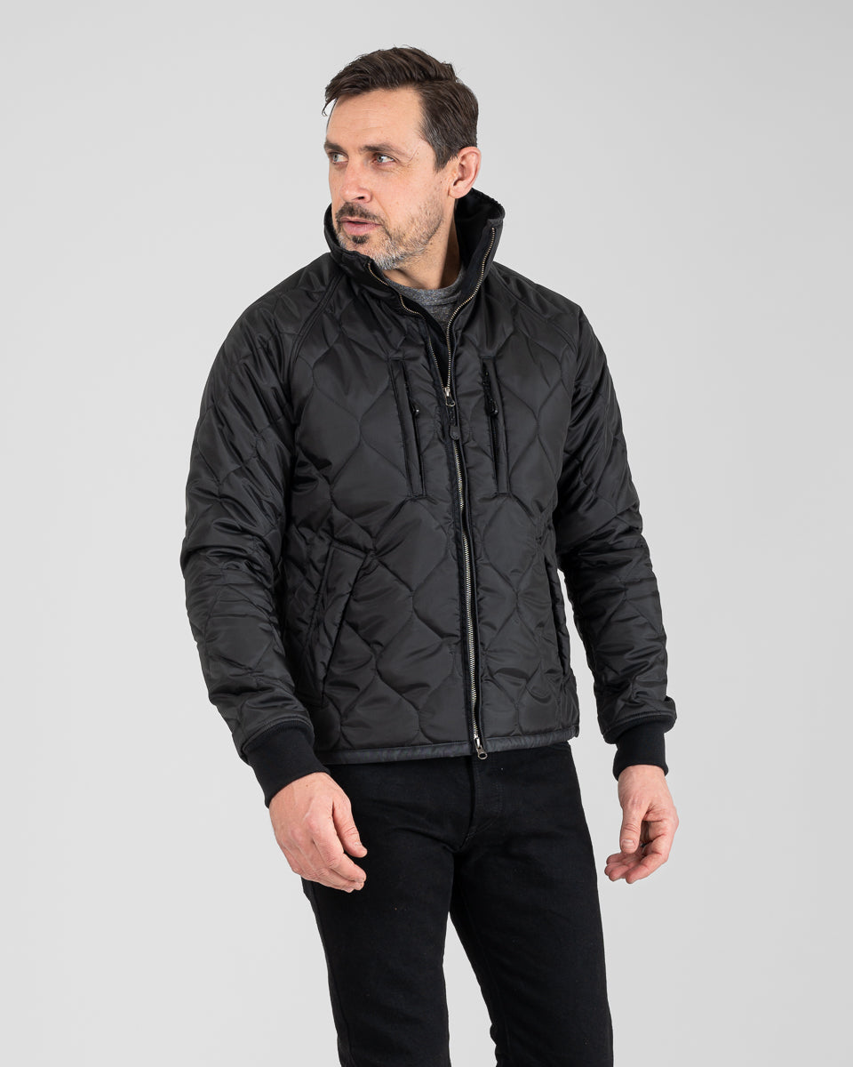 Primaloft® Quilted Rider’s Jacket - Black