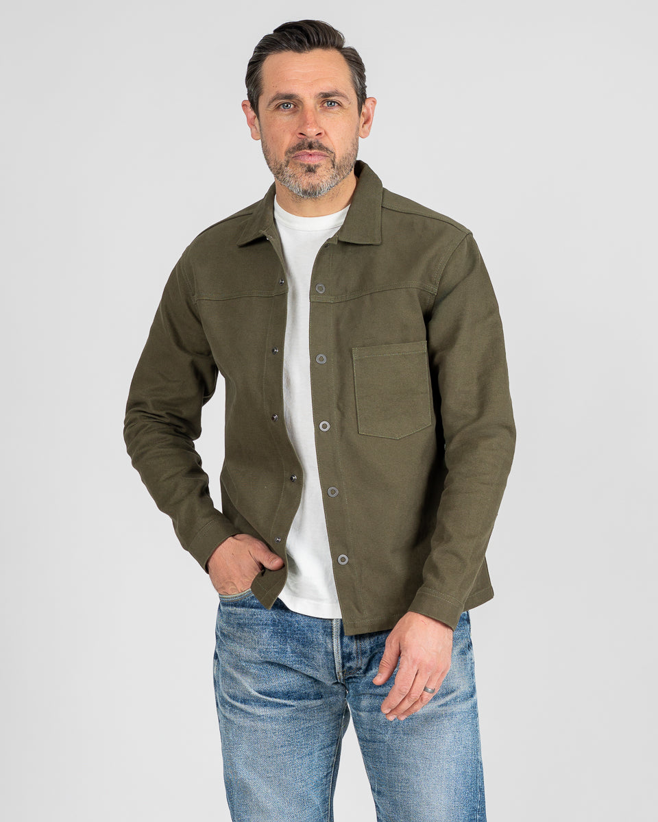 STF 9oz Olive Cotton Shirt - Brother71