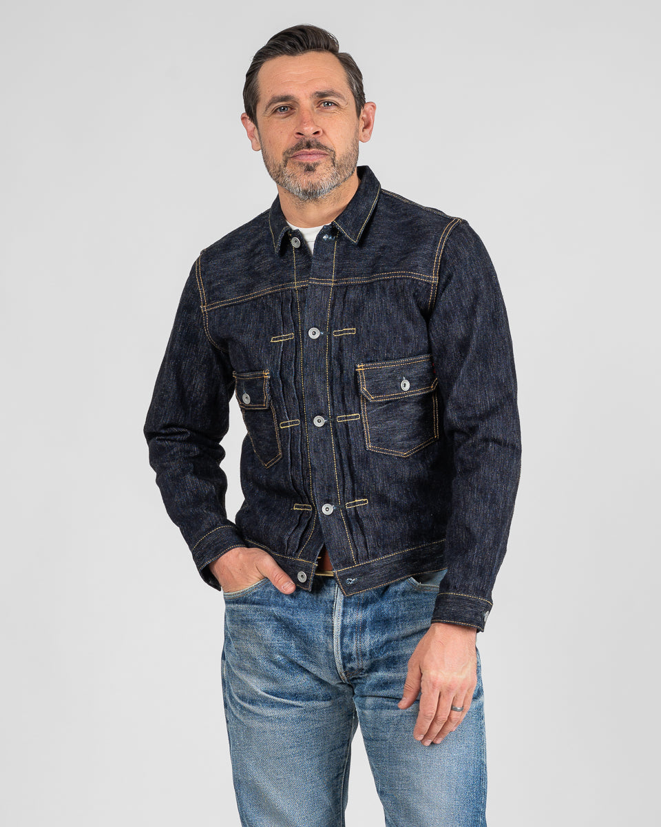 16oz Slubby Selvedge Denim Type II Jacket - Indigo – Iron Heart