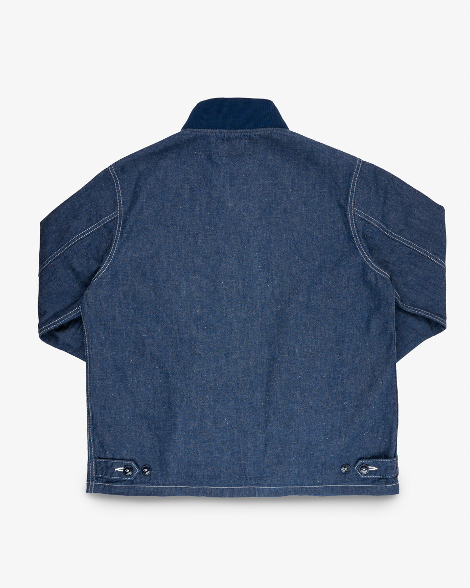 10oz Nep Denim Windbreaker - Indigo – Iron Heart