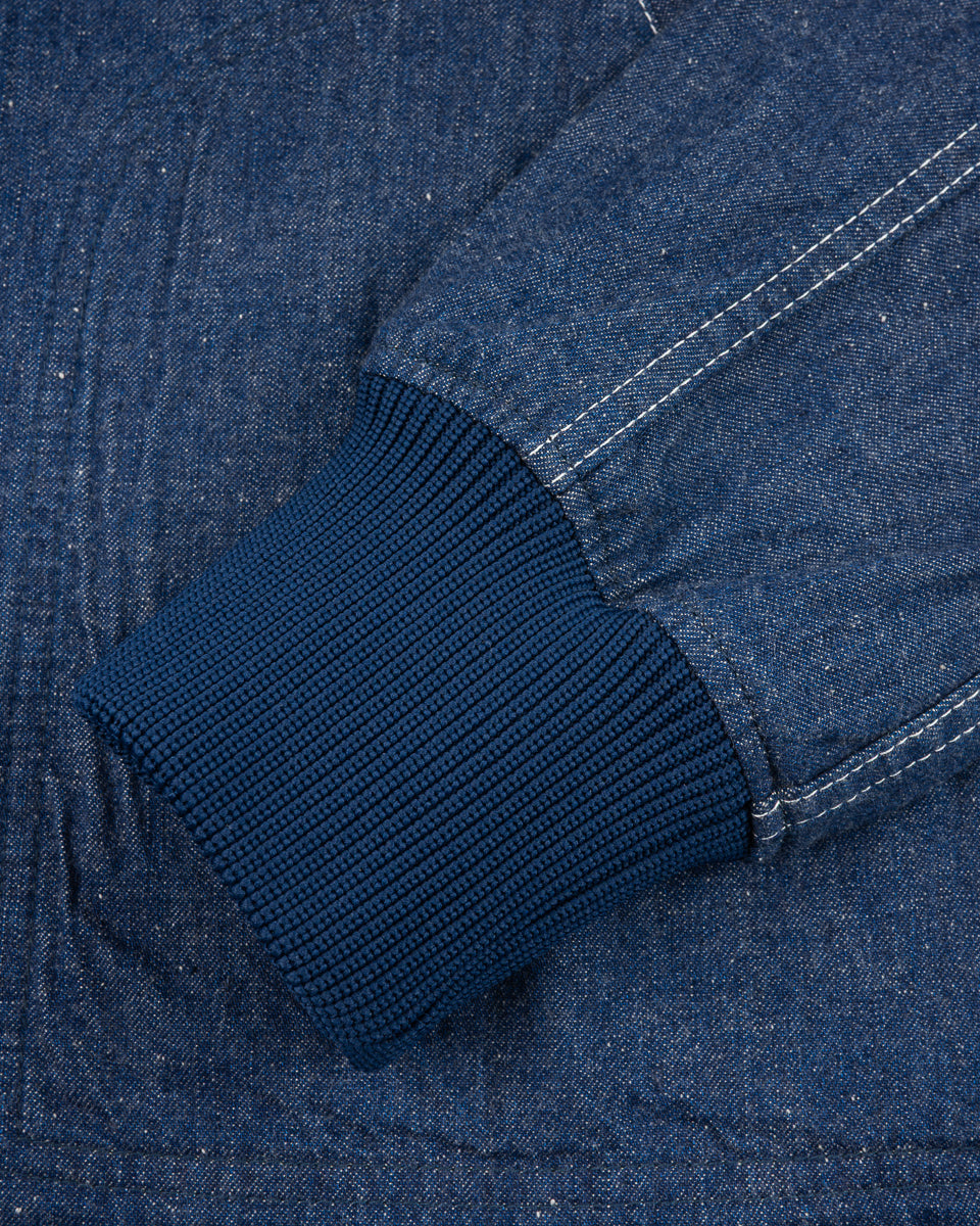 10oz Nep Denim Windbreaker - Indigo – Iron Heart