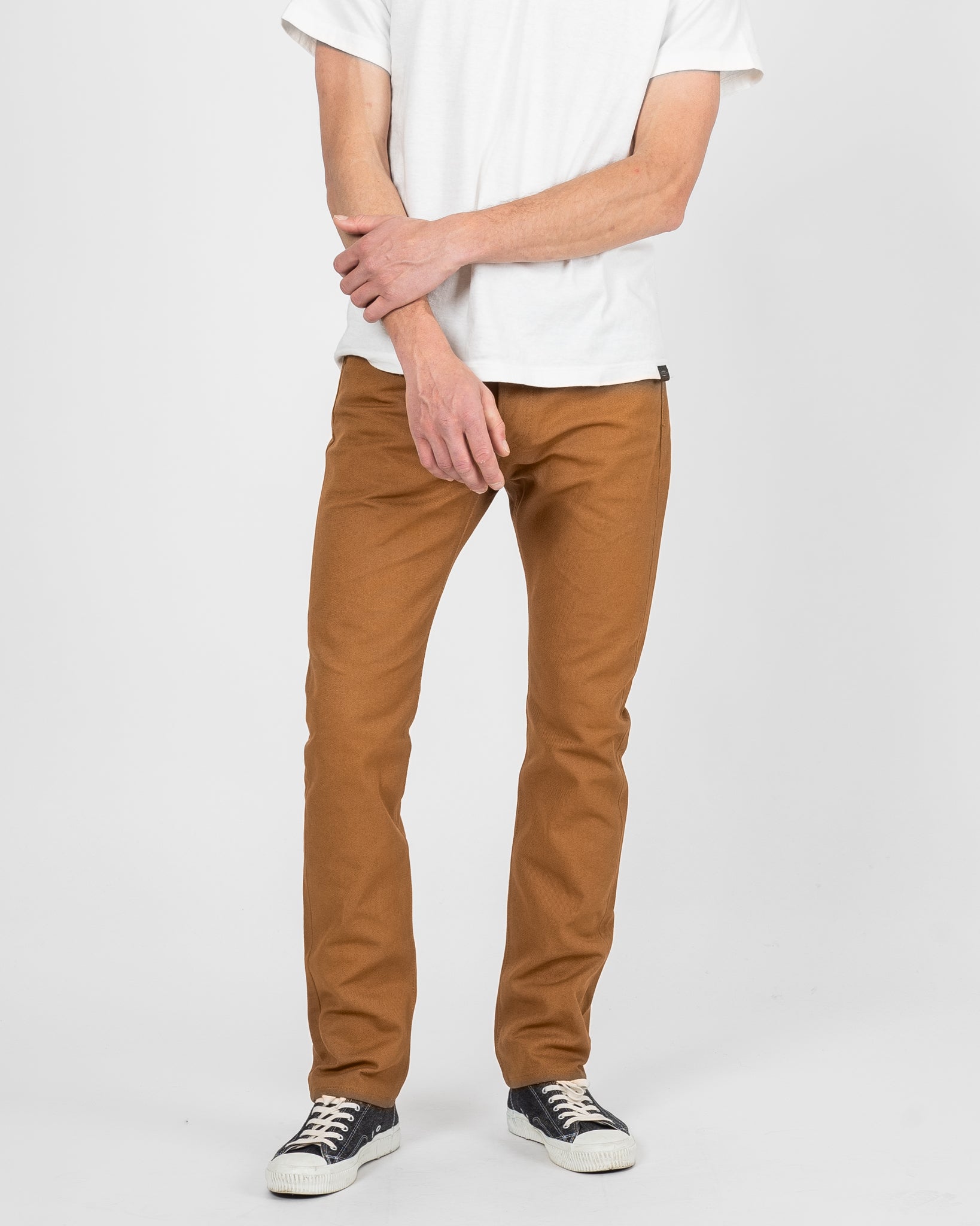 17oz Duck Slim Cut Jeans - Brown
