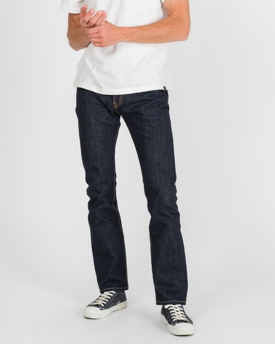 17oz Selvedge Denim Slim Cut Jeans - Natural Indigo