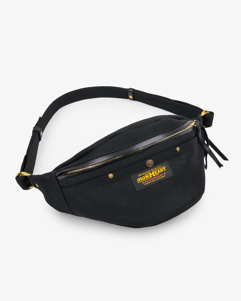 21oz Denim Waist Bag - Superblack Non-Fade