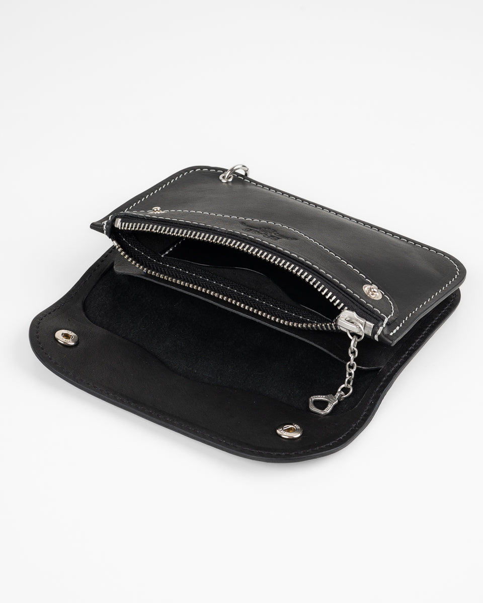 OGL Brave Horsehide Trucker Wallet - Black – Iron Heart