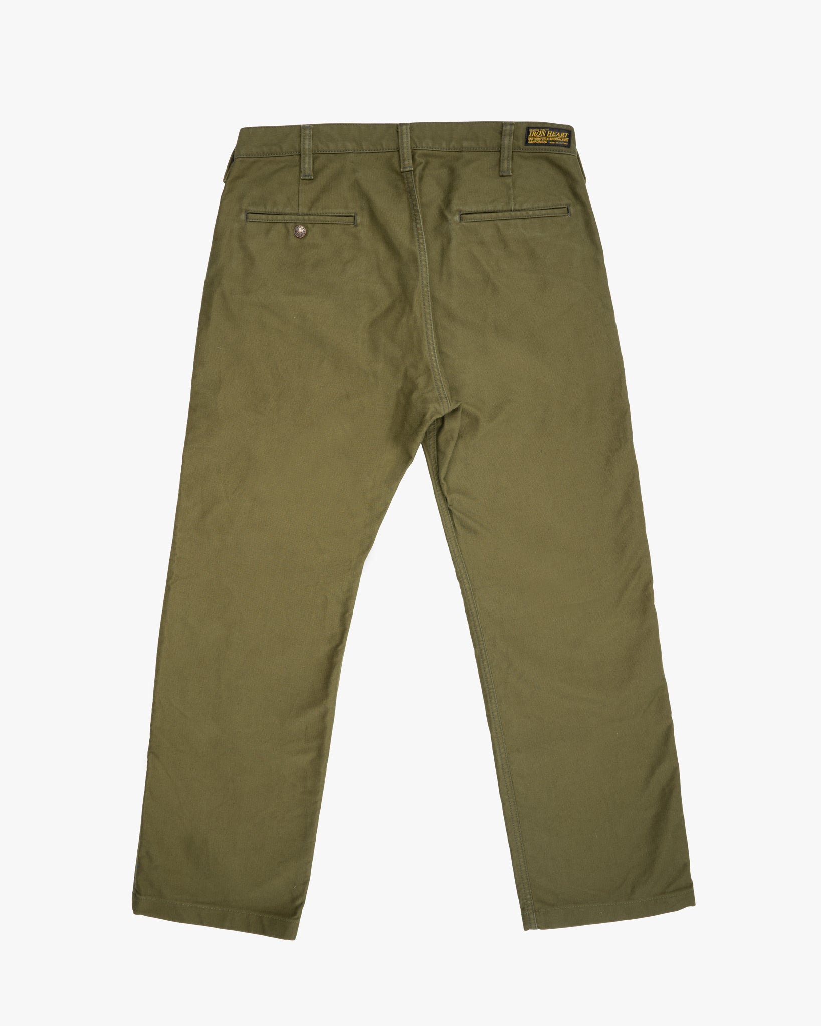 11oz Cotton Whipcord Work Pants - Olive (IH-816-OLV) Tag 36, Hemmed to 29.4"