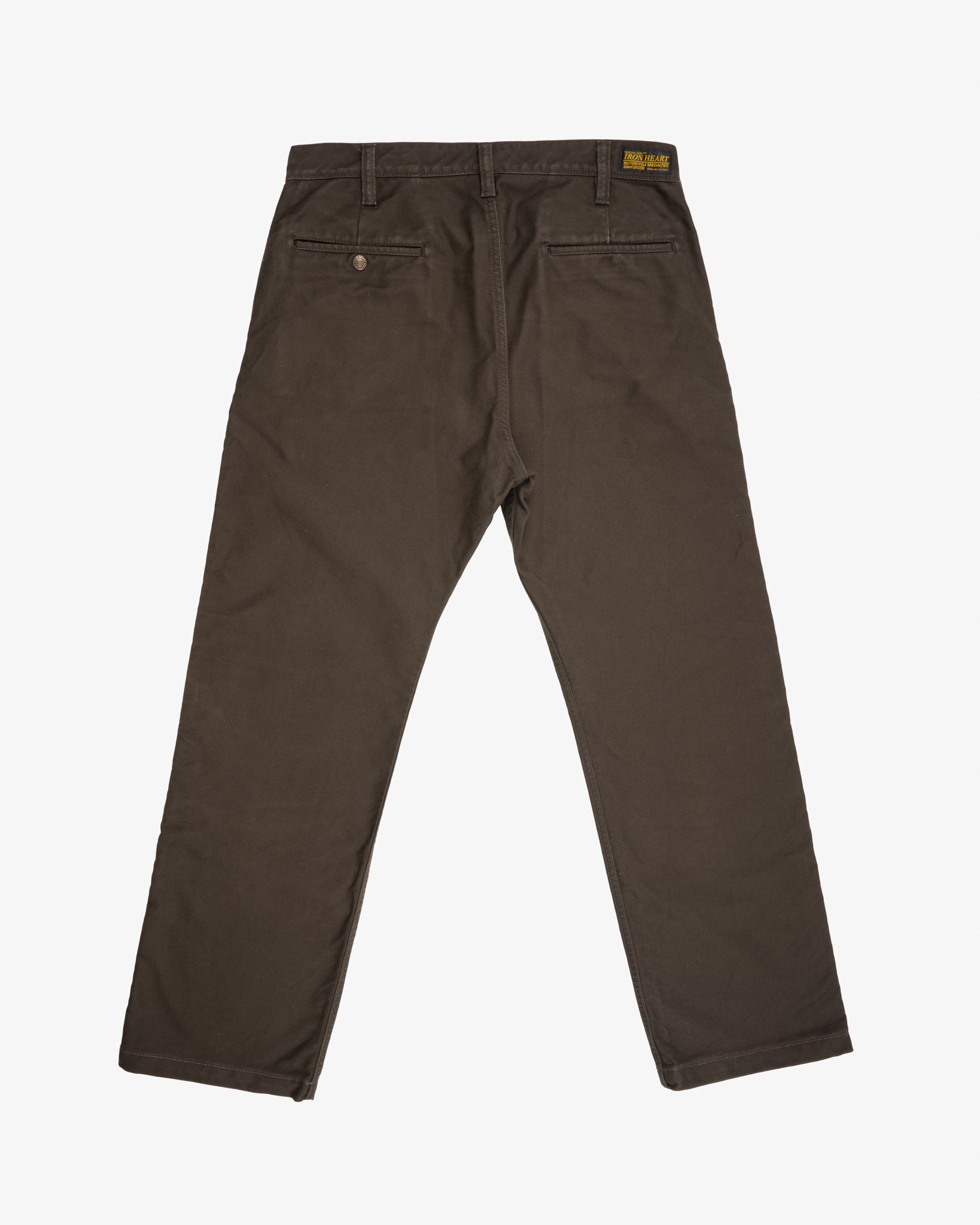 11oz Cotton Whipcord Work Pants - Brown (IH-816-BRN) Tag 36, Hemmed to 30.0"