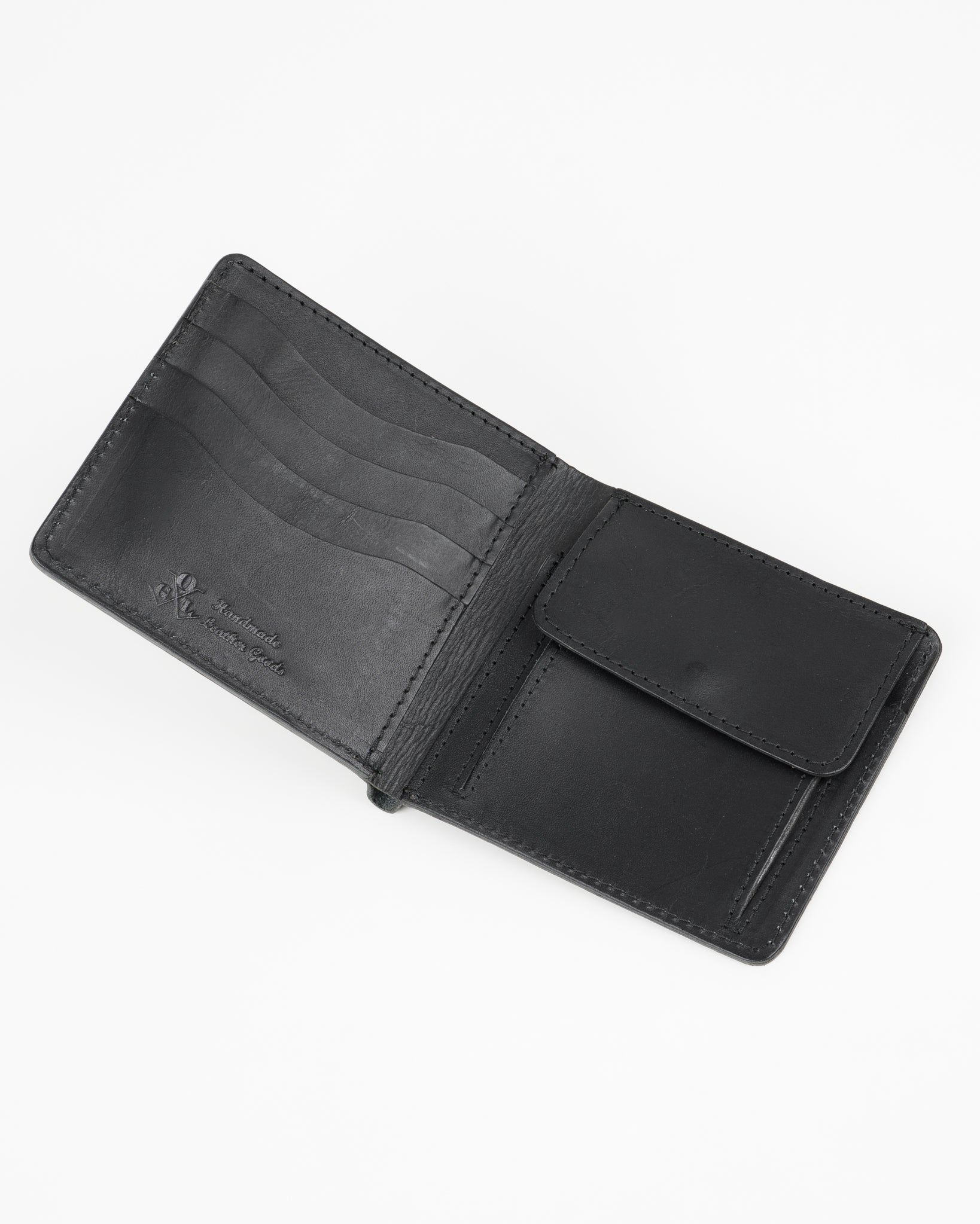 OGL Kingsman Classic Bi Fold Wallet with Coin Pocket - Black