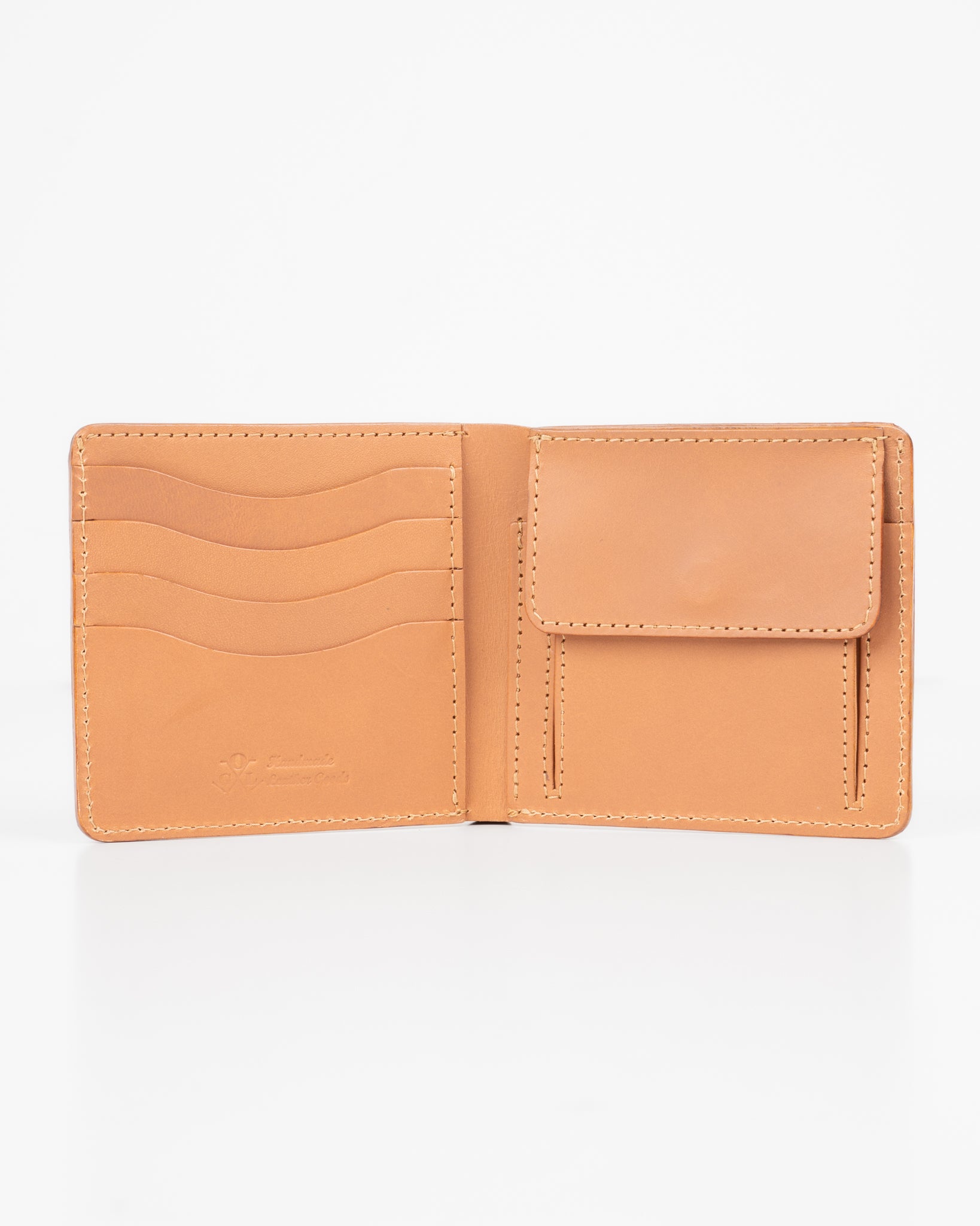OGL Kingsman Classic Bi Fold Wallet with Coin Pocket - Tan