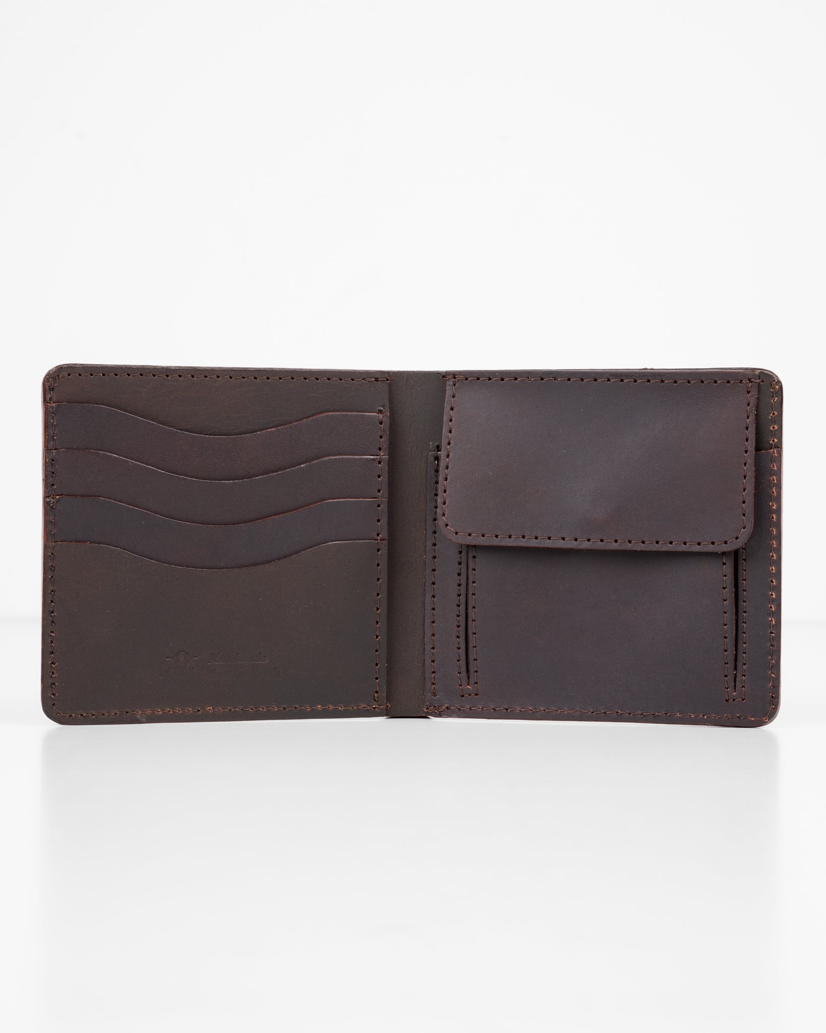 OGL Kingsman Classic Bi Fold Wallet with Coin Pocket - Brown
