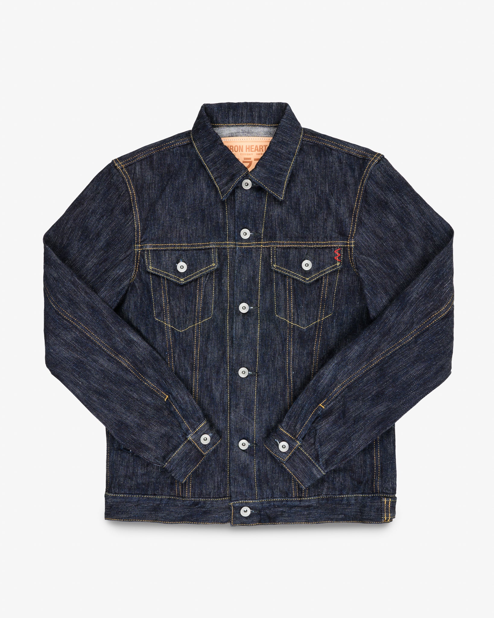 16oz Slubby Selvedge Denim Type III Jacket - Indigo