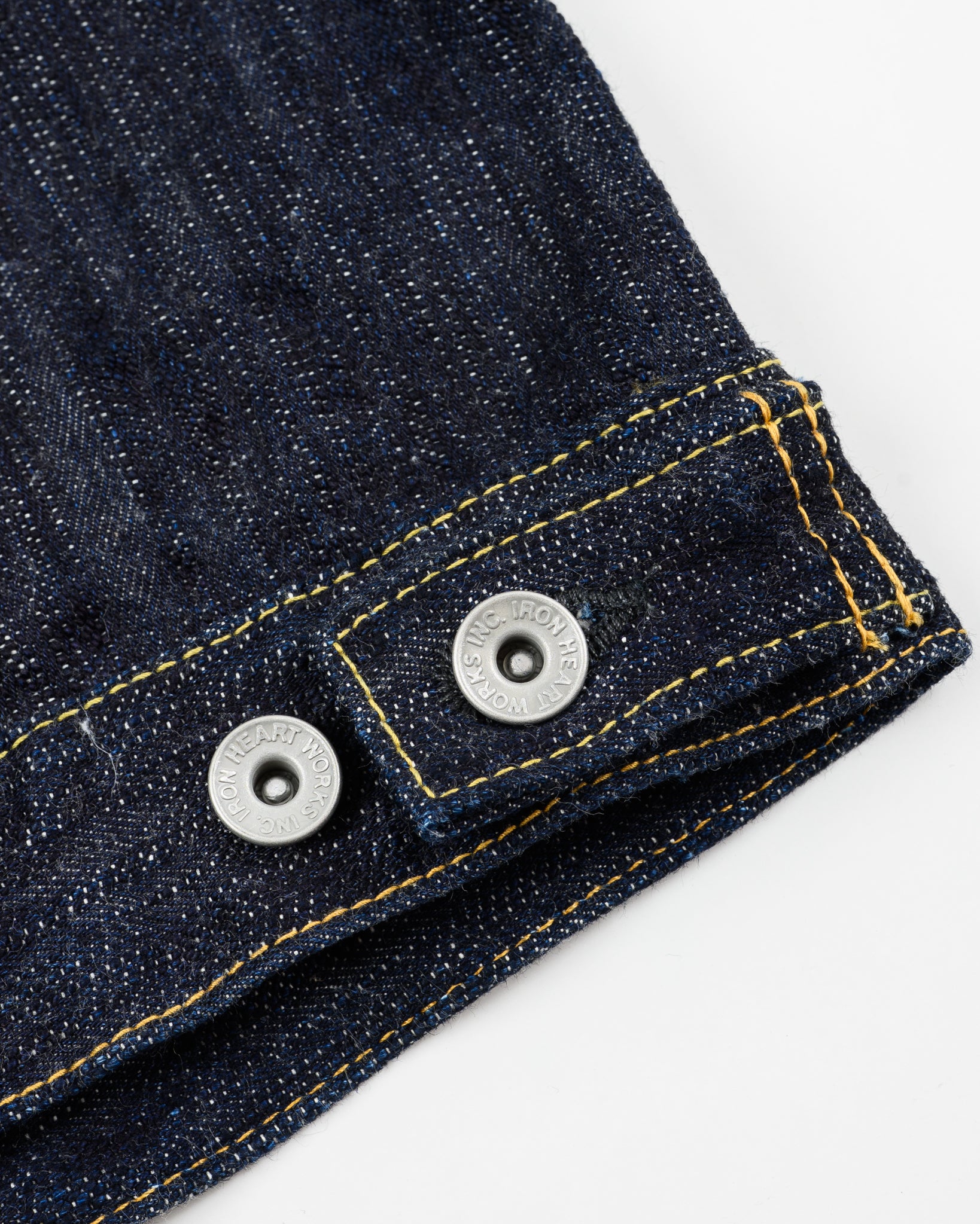 Iron Heart 16oz Slubby Selvedge Denim Type III Jacket in Indigo