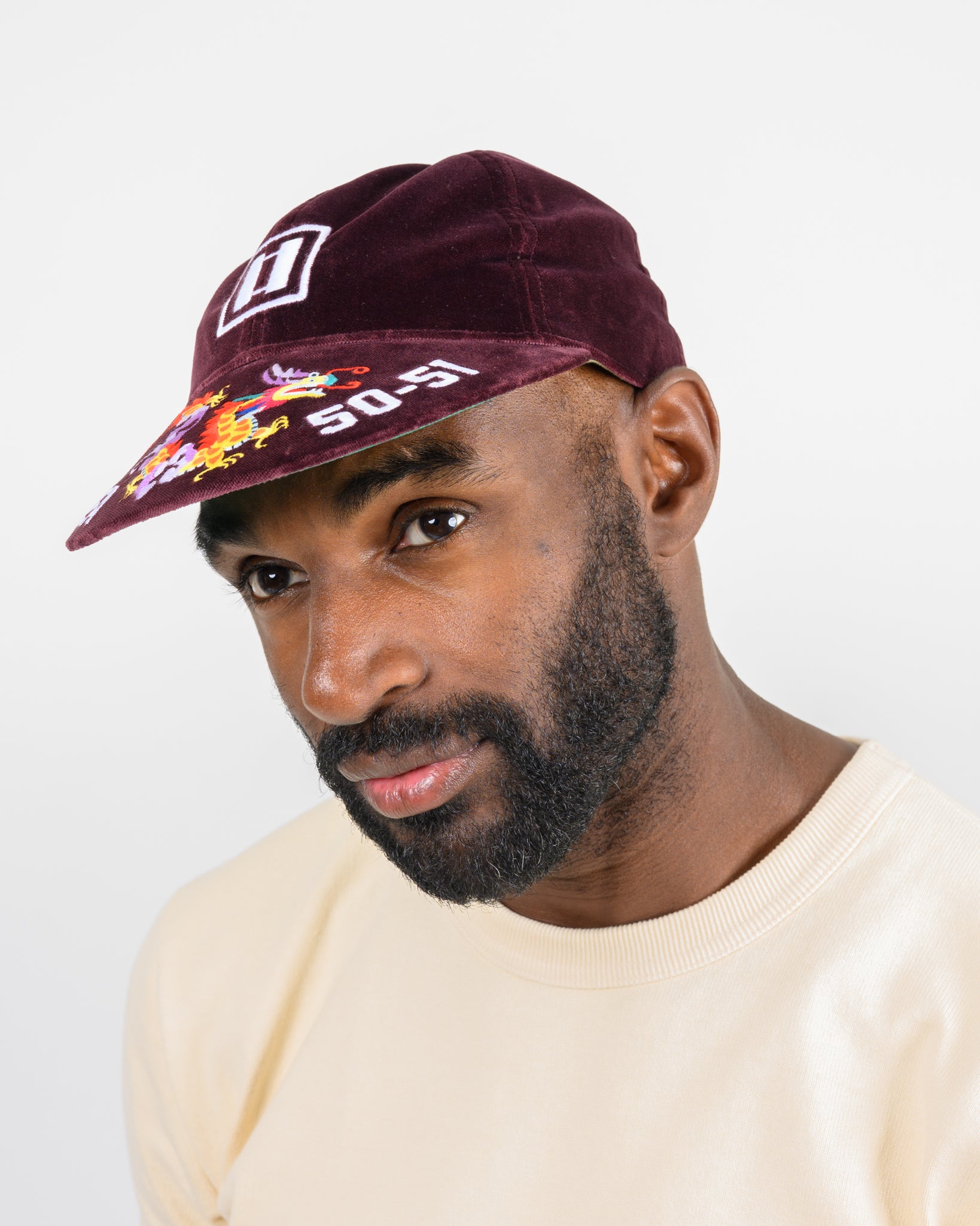 Papa Nui - Korean '51 Cap - Burgundy